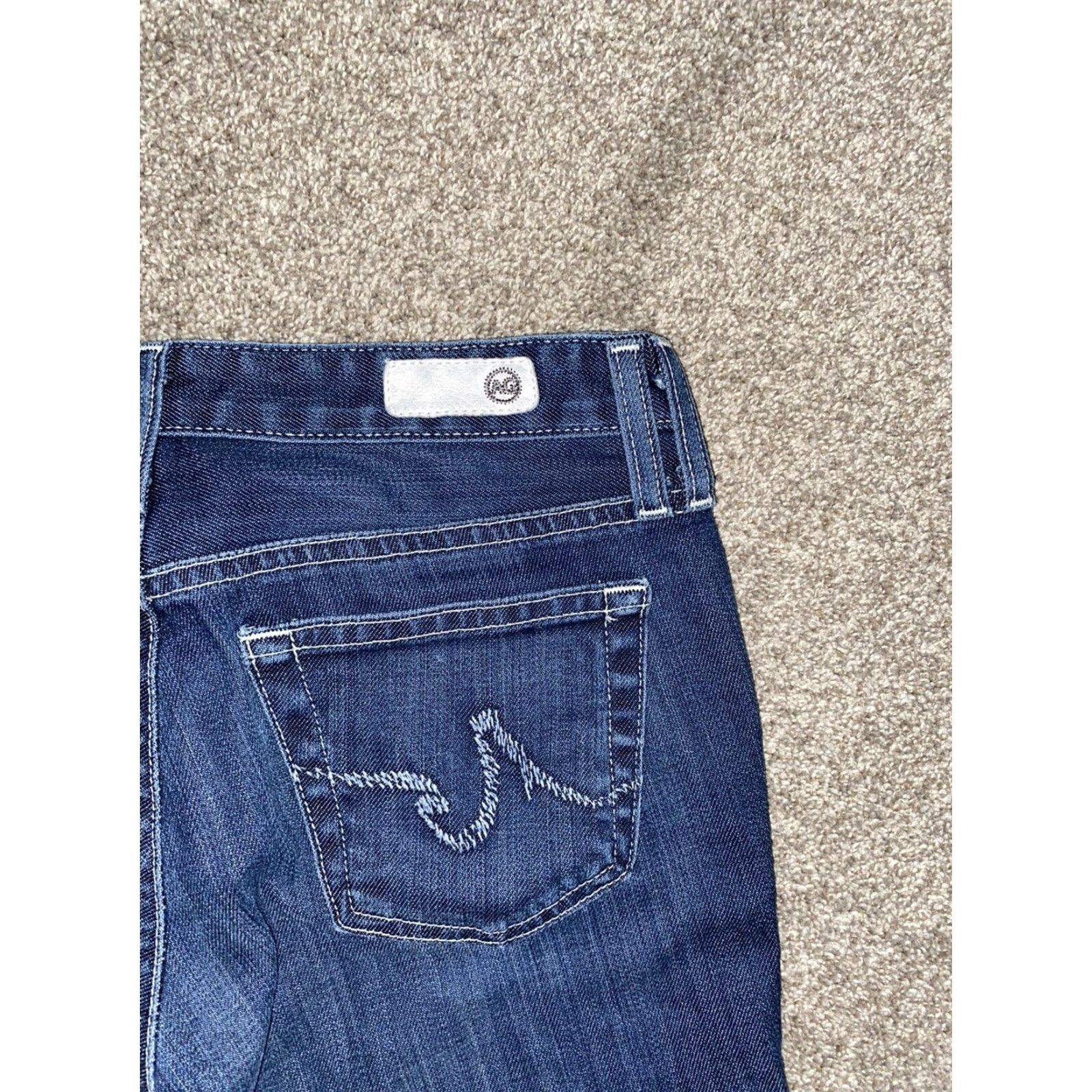 Vintage Adriano Goldschmied Womens Sz 27R Capri Jeans Size 27" / US 4 / IT 40 - 4 Thumbnail