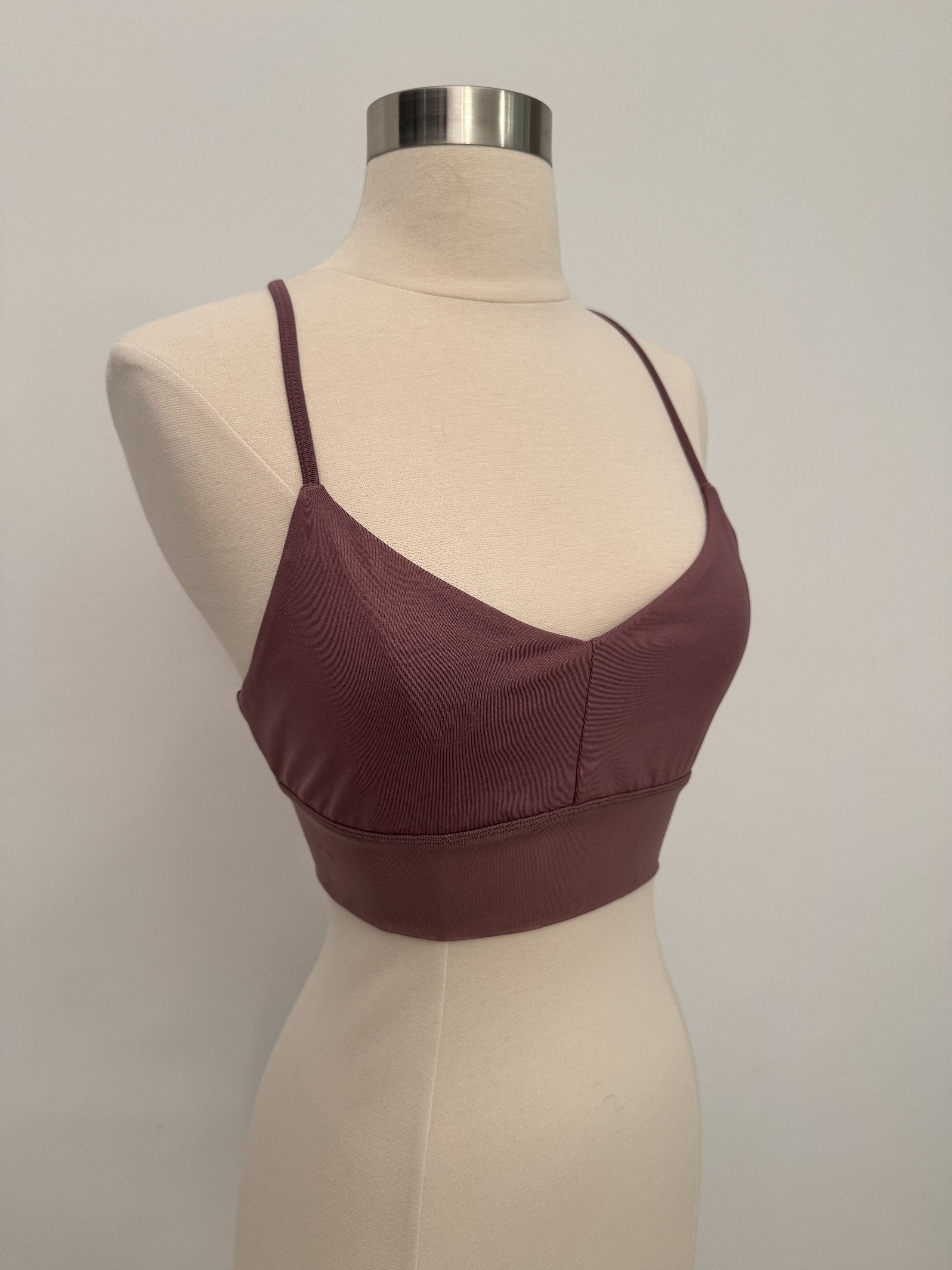Alo Yoga Alo Yoga Lavish Bra - Rosewood, Small Size ONE SIZE - 2 Thumbnail