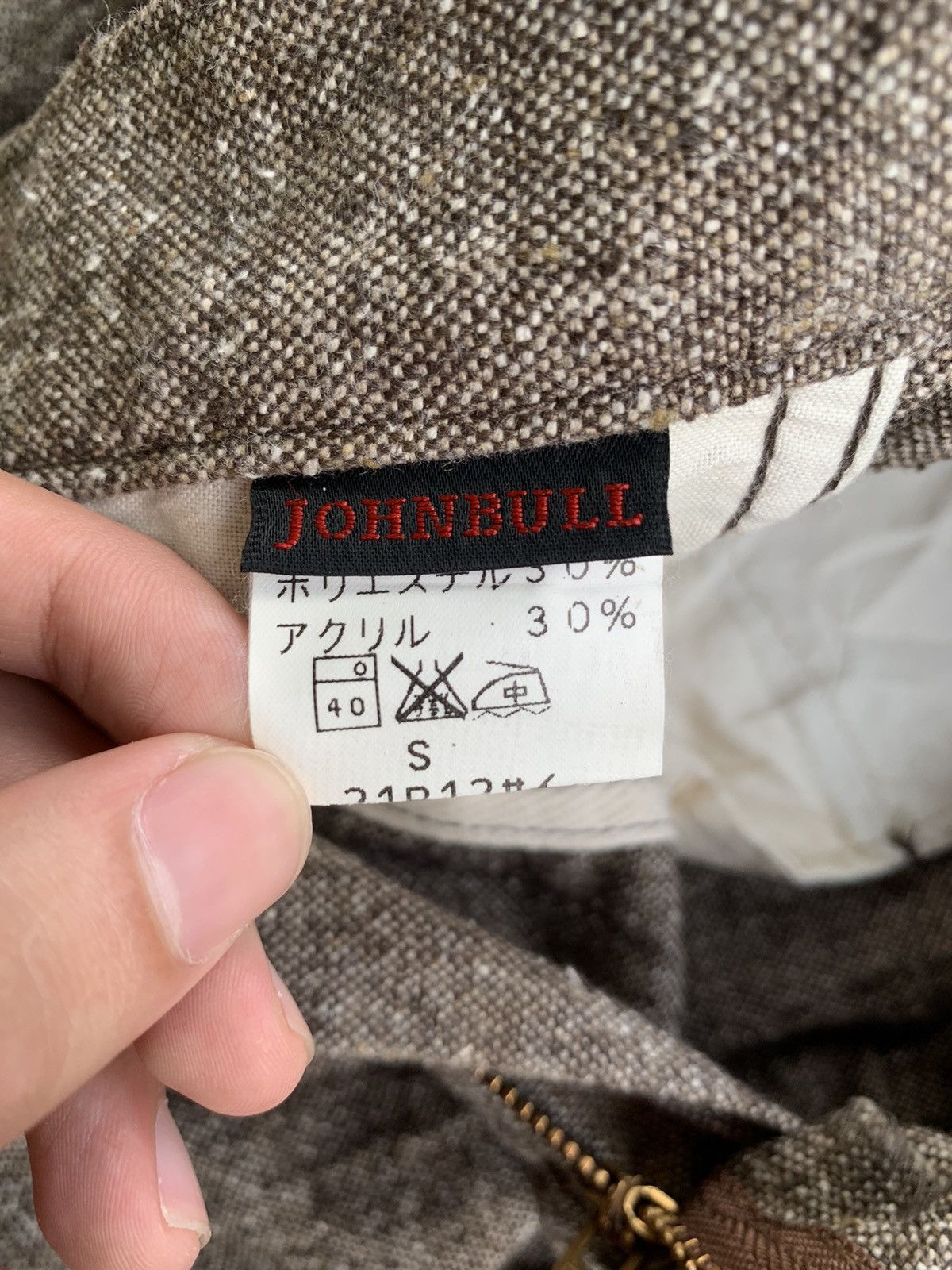 Japanese Brand × Kapital × Vintage Rare🔥 Johnbull Nice Design Wool Pants Size US 26 / EU 42 - 11 Thumbnail