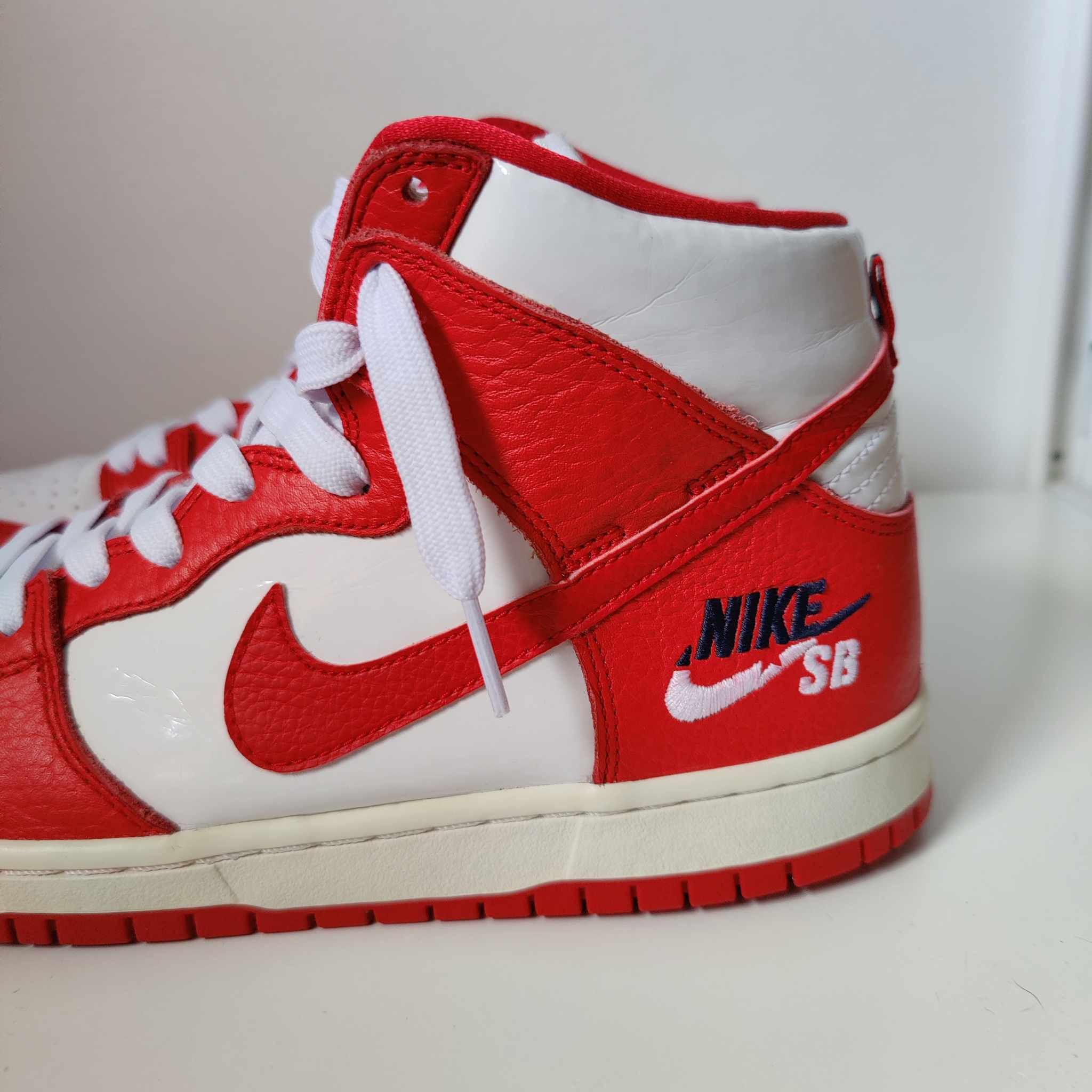 Nike Nike SB Dunk High Dream Team Pack Future Court Red Size US 10 / EU 43 - 5 Thumbnail