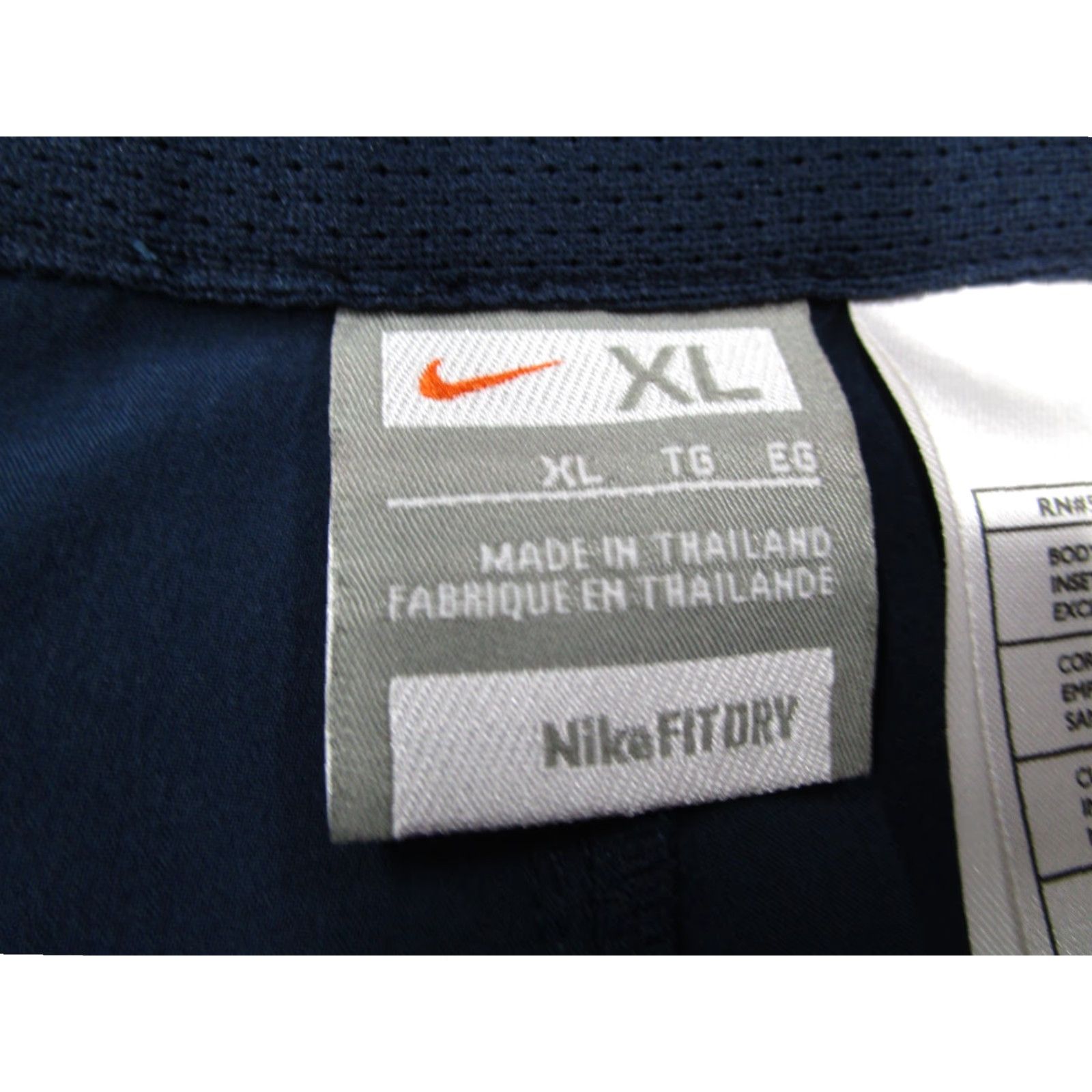 Nike VINTAGE Nike Shorts Mens XL Blue Fit Dry Tennis Adjustable Waist 9" Retro Y2K Size US 36 / EU 52 - 2 Thumbnail