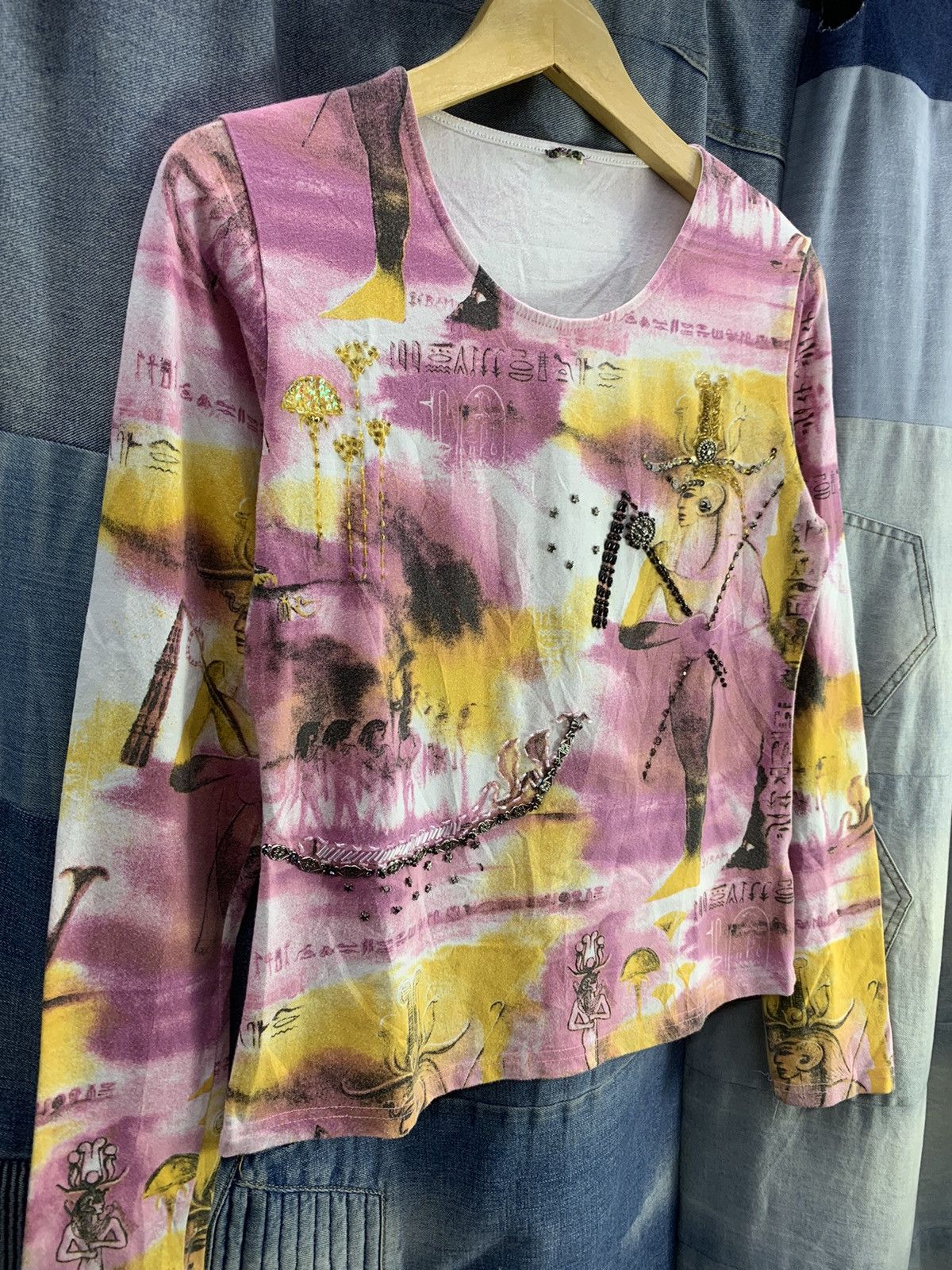 Hysteric Glamour × If Six Was Nine × Japanese Brand Save the queen y2k mesh top japanesebrand Size M / US 6-8 / IT 42-44 - 2 Thumbnail