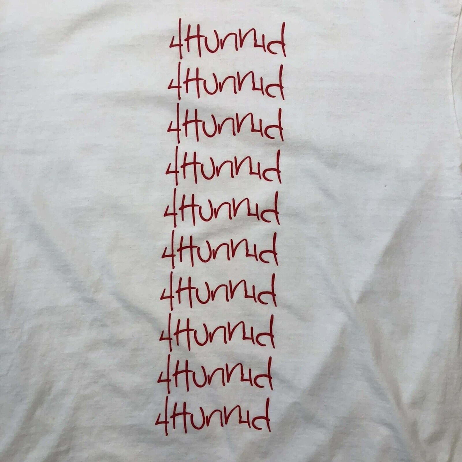 4HUNNID × Rap Tees YG 4Hunnid T Shirt Double Sided Graphic Short Sleeve Rap Tee Size US XL / EU 56 / 4 - 2 Thumbnail