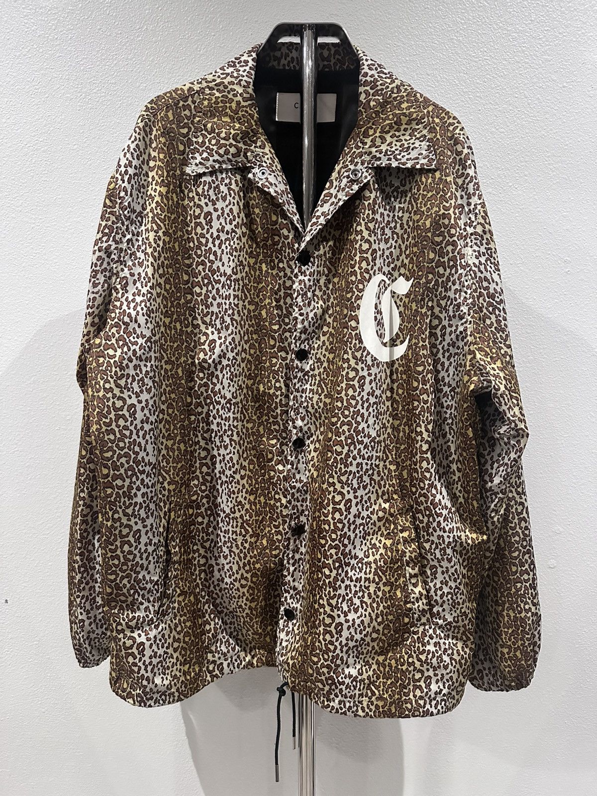 CELINE by Hedi Slimane Leopard Jacket