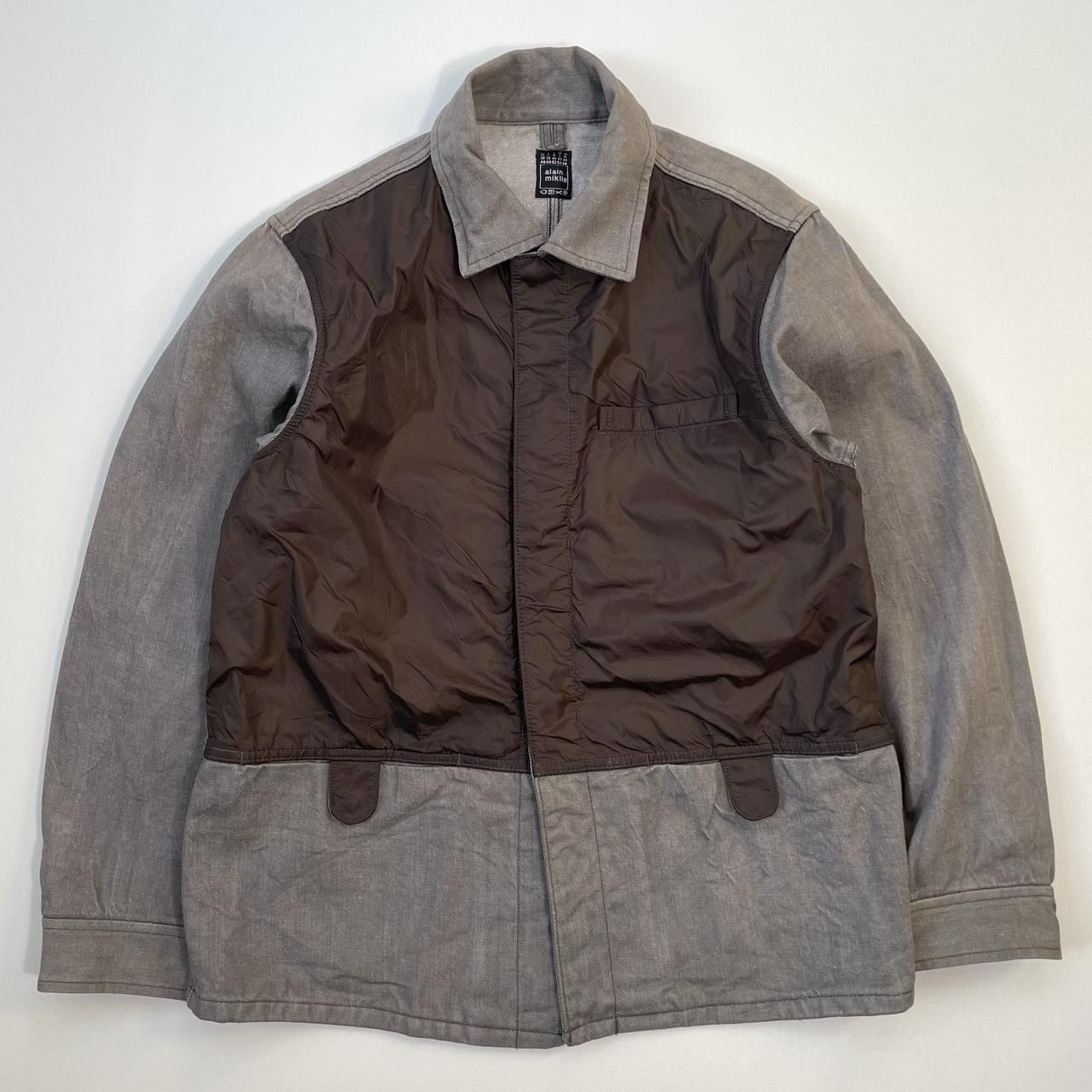Alain Mikli × Vintage 2000s Alain Mikli panelled denim jacket Size US M / EU 48-50 / 2 - 2 Thumbnail