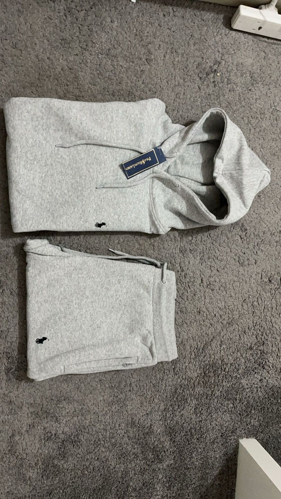 Grey Polo Track Suit | Grailed