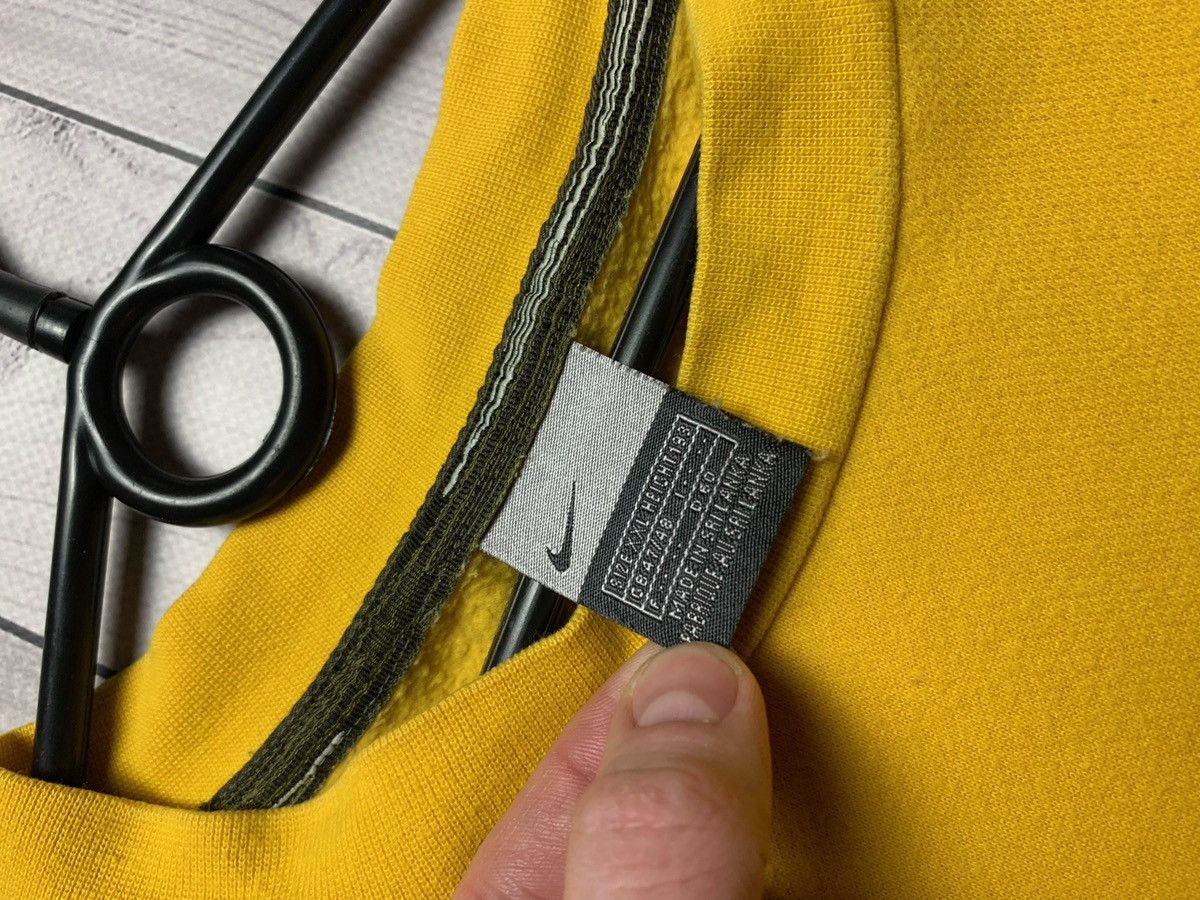 Nike × Vintage Nike vintage sweatshirt rare logo yellow Size Xxl Size US XXL / EU 58 / 5 - 6 Thumbnail
