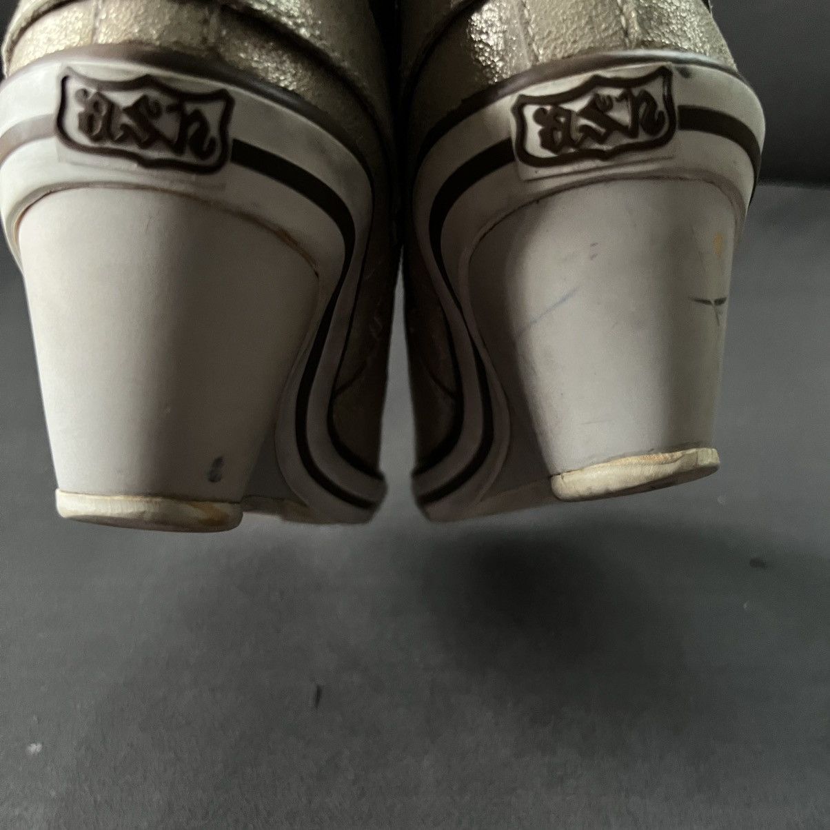 ASH Ash Genial Wedge Gold Glitter Isabel Marant Bekett Style Size US 6 / IT 36 - 6 Thumbnail