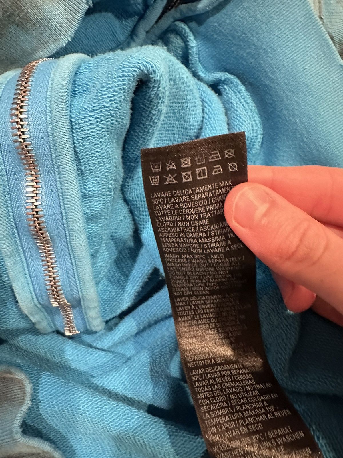 Balenciaga Balenciaga Skater Hoodie Blue Size US XS / EU 42 / 0 - 6 Thumbnail
