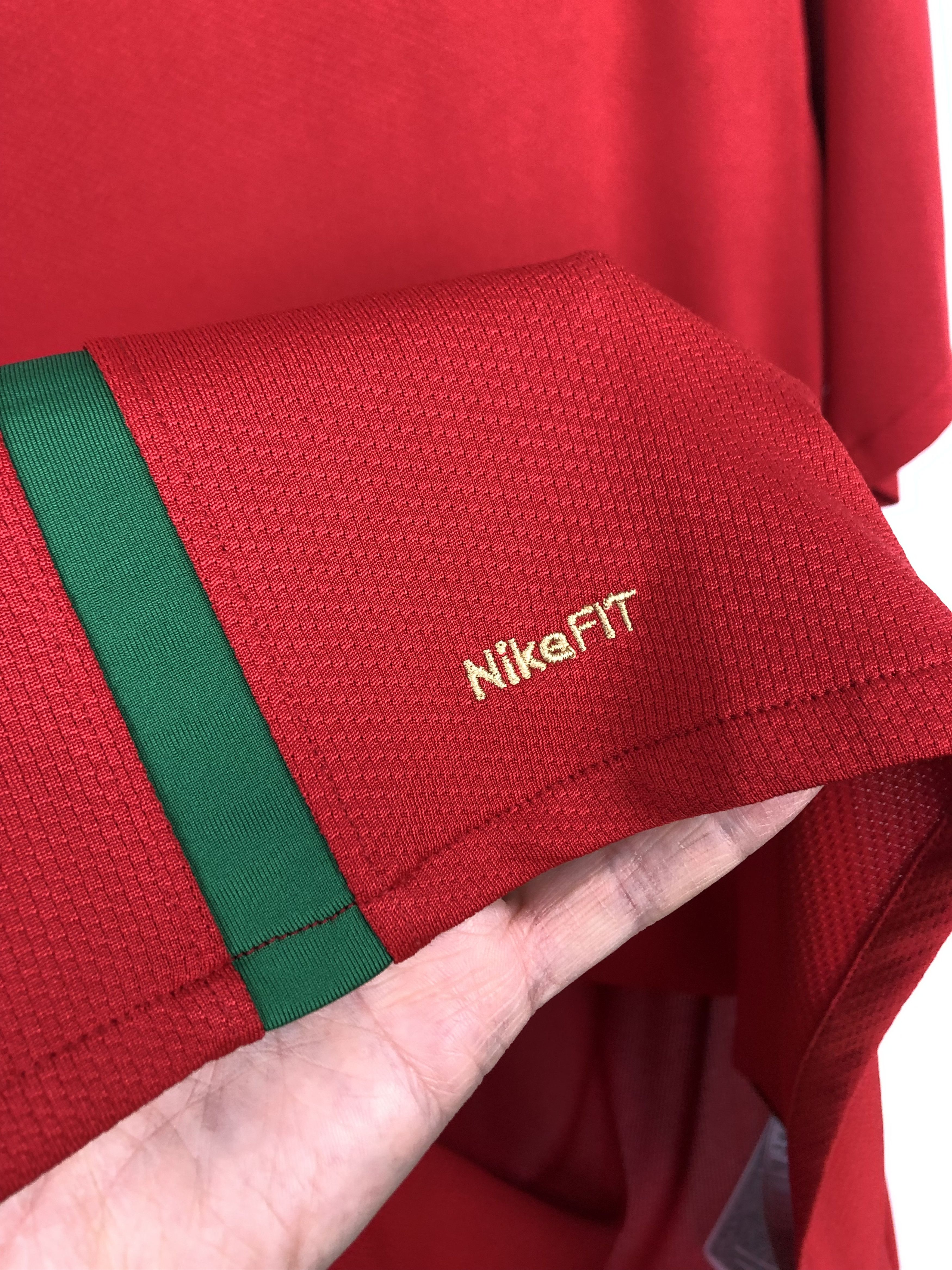 Portugal Home football shirt 2008 Nike Soccer Jersey
