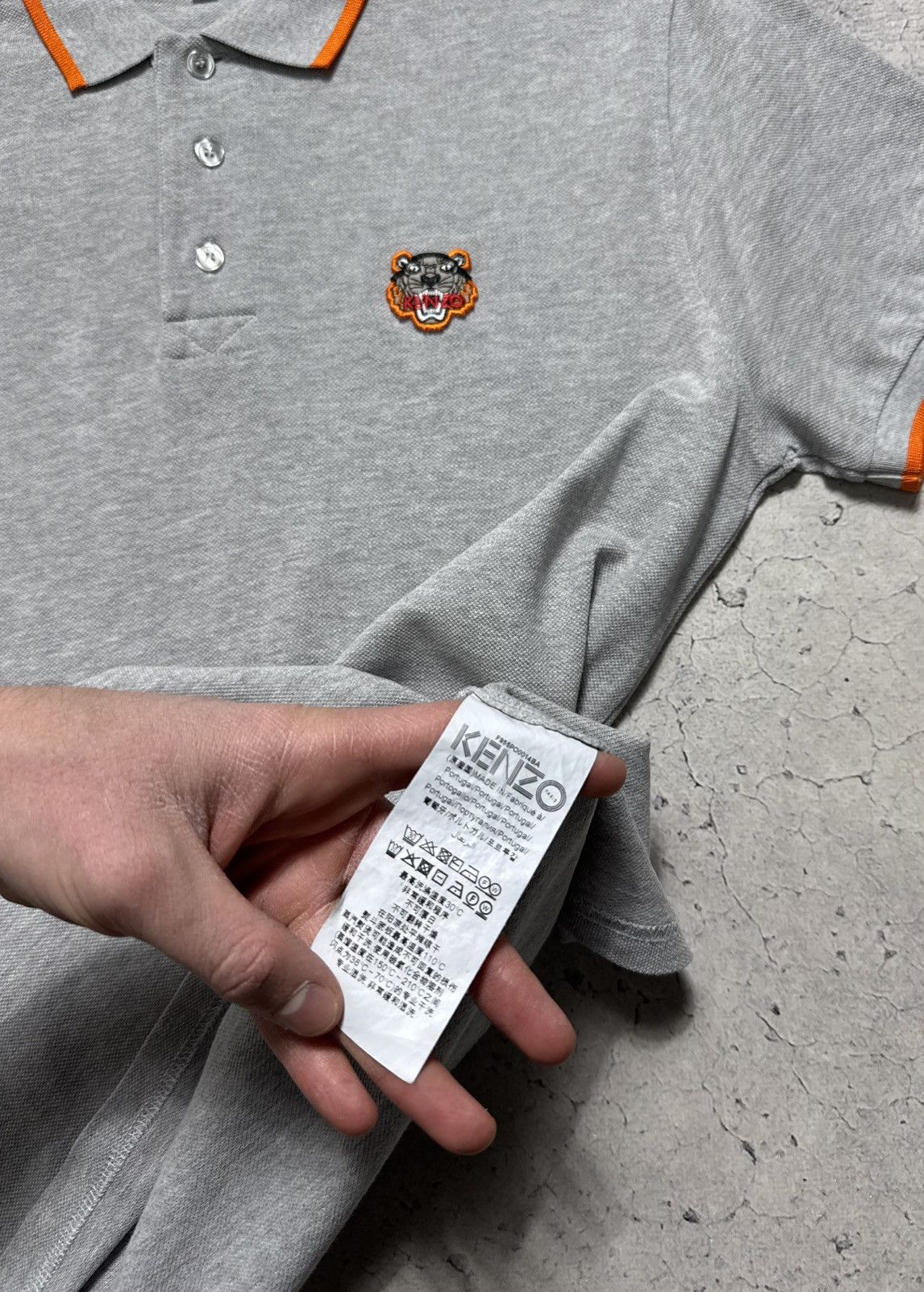 Kenzo Kenzo Paris Luxury Polo Shirt Tiger Size M Size US M / EU 48-50 / 2 - 9 Thumbnail