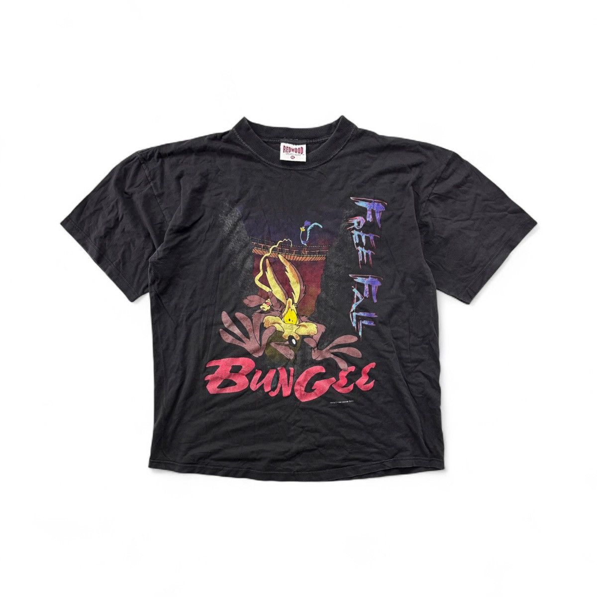 Warner Bros Vintage 1995 Wiley Coyote Loonely Tunes Tee Size US XL / EU 56 / 4 - 1 Thumbnail