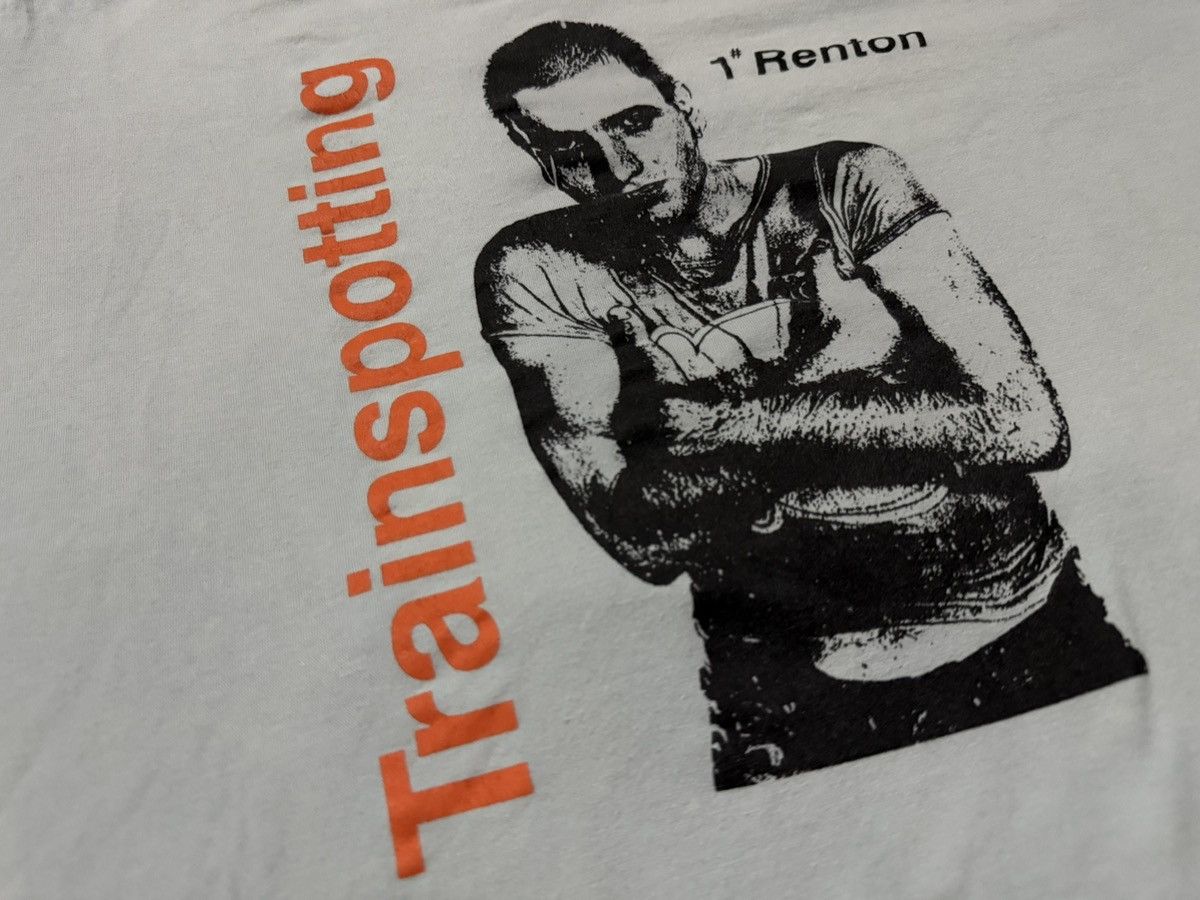 Vintage Vintage 90s 2000s Trainspotting Mark Renton T Shirt Movie Size US M / EU 48-50 / 2 - 3 Thumbnail
