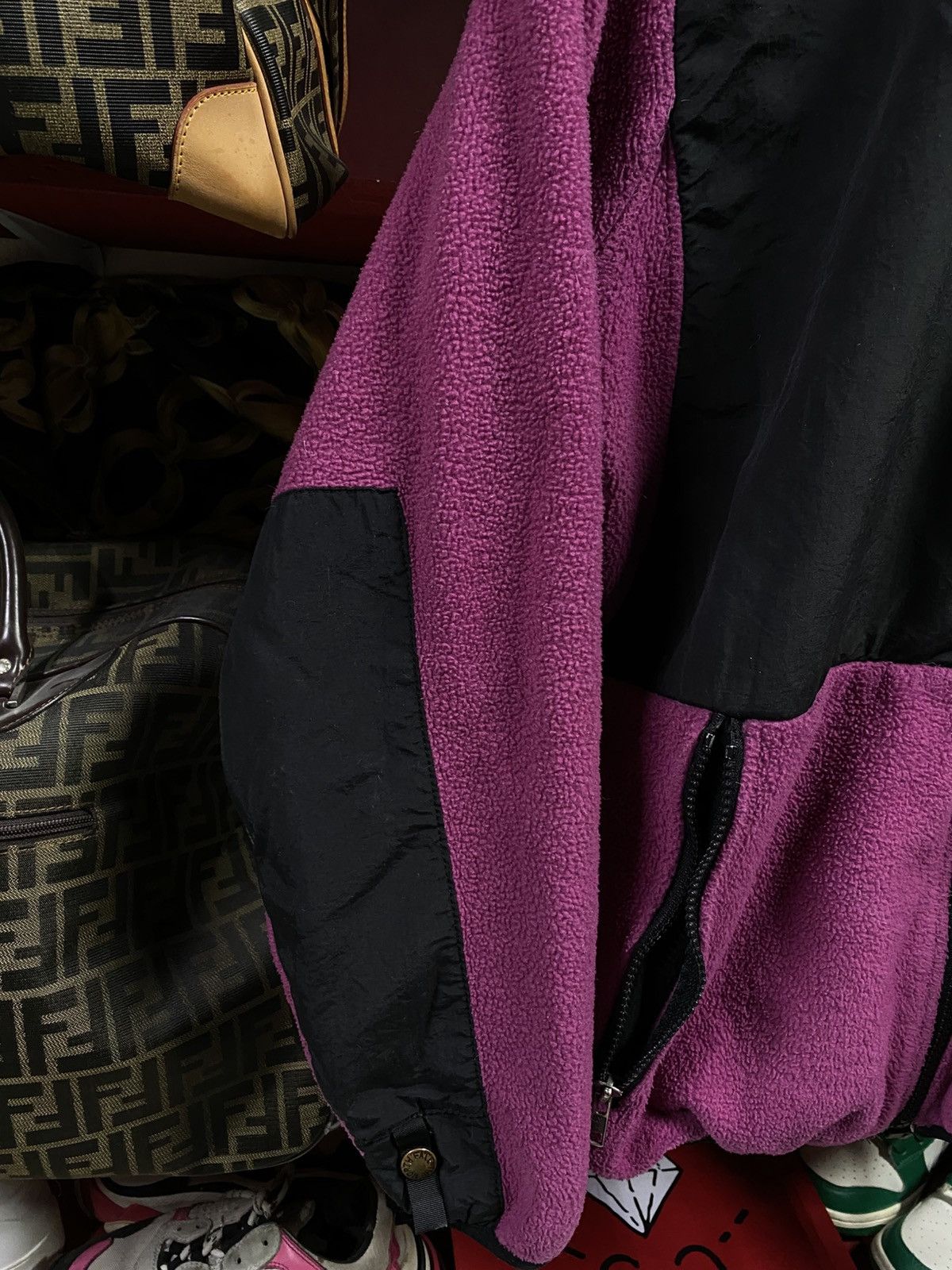 The North Face × Vintage Vintage The North Face Fleece TNF Womens Sweater Medium Size M / US 6-8 / IT 42-44 - 4 Thumbnail