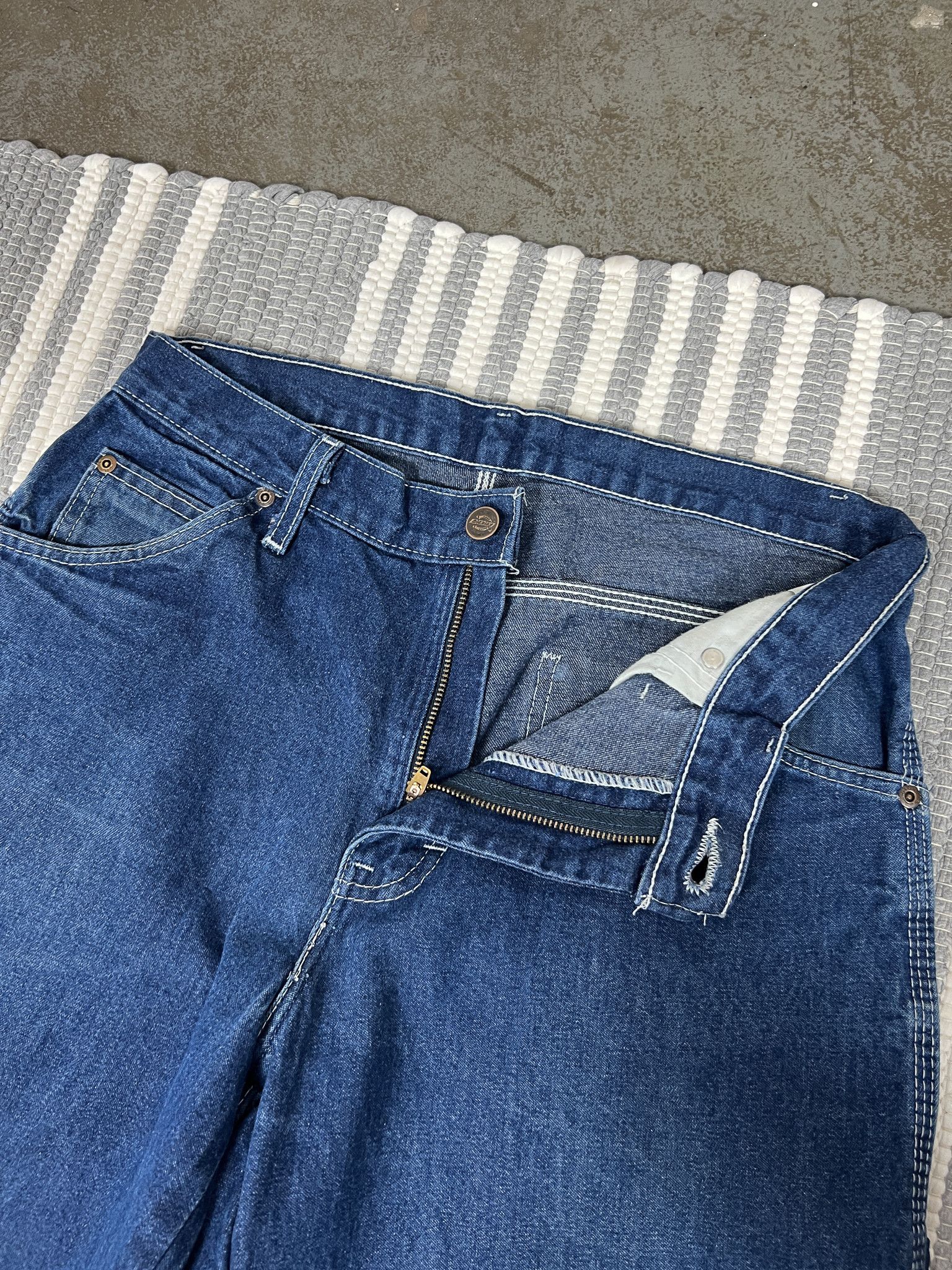 Dickies Vintage Dickies Carpenter Blue Denim Pants Jeans Size US 30 / EU 46 - 6 Thumbnail