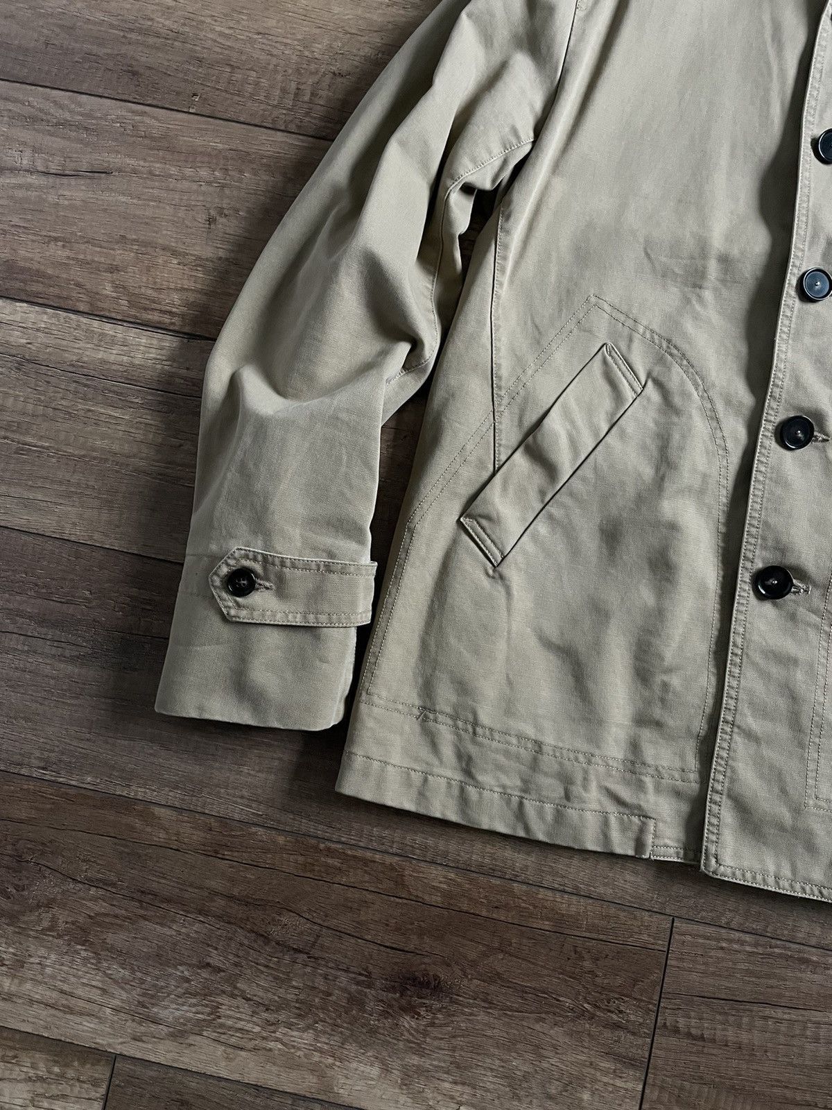 DEPARTMENT5 Department 5 Beige Sand Cotton Military Jacket Size US M / EU 48-50 / 2 - 3 Thumbnail