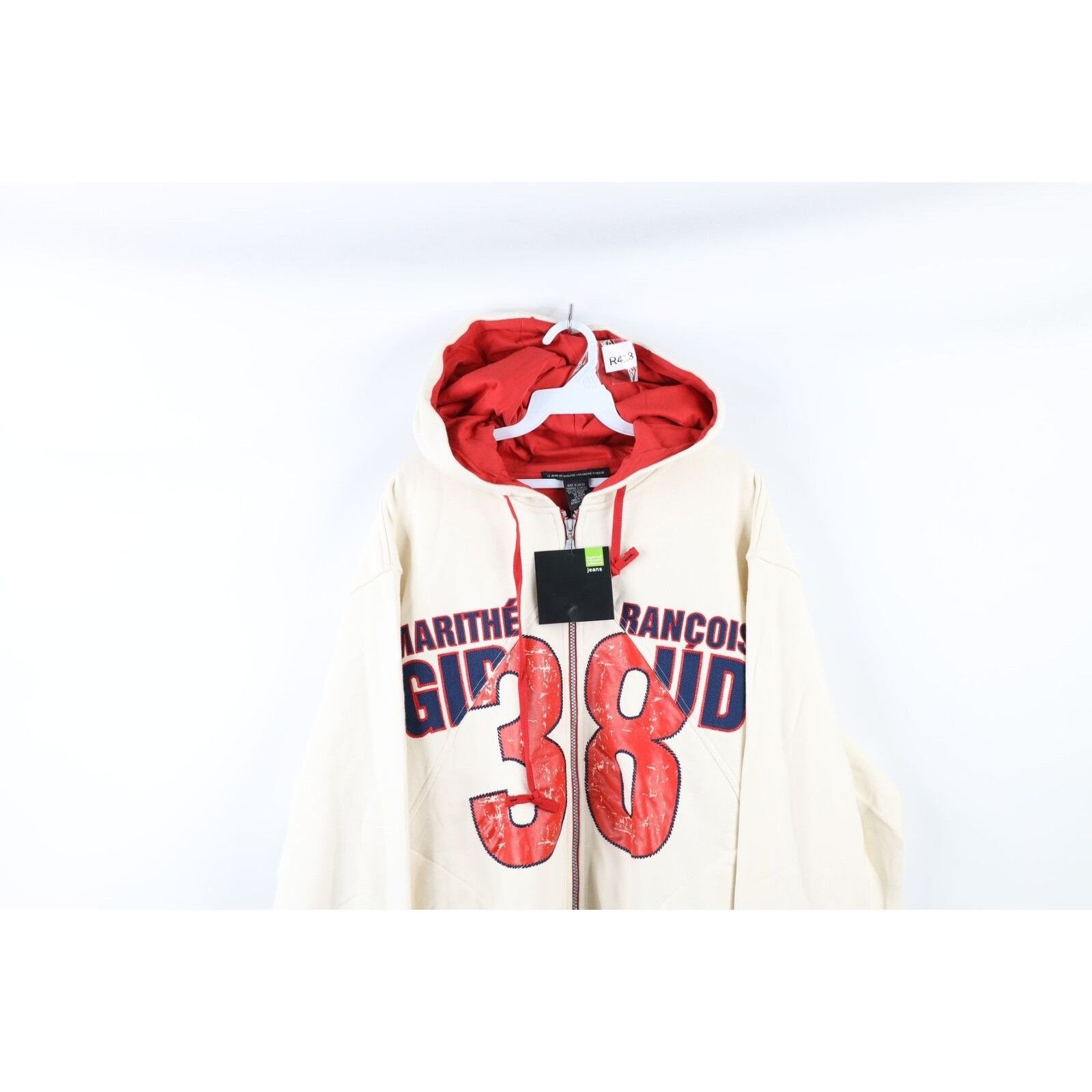Marithe + Francois Girbaud × Vintage NOS Vintage 90s Marithe Francois Girbaud Full Zip Hoodie Size US XL / EU 56 / 4 - 2 Thumbnail