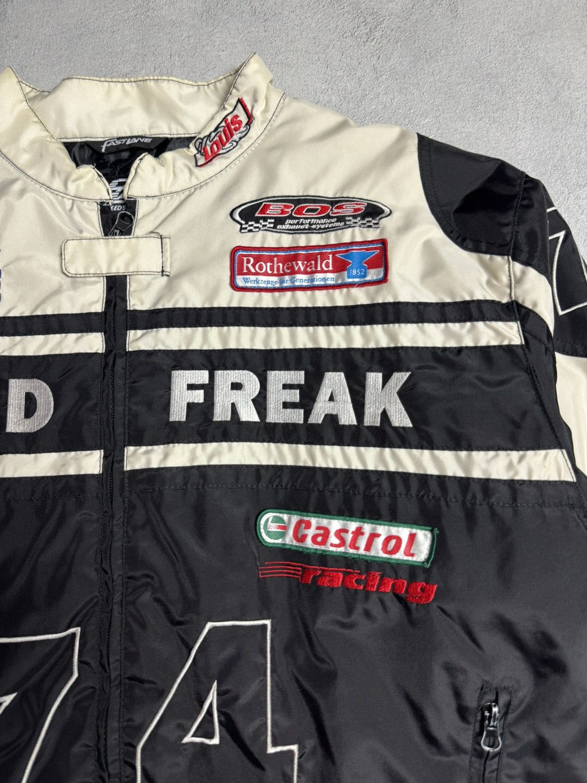 Vintage Fast Lane Speed Freak Vintage Racing Bomber Jacket Size US XXL / EU 58 / 5 - 8 Thumbnail