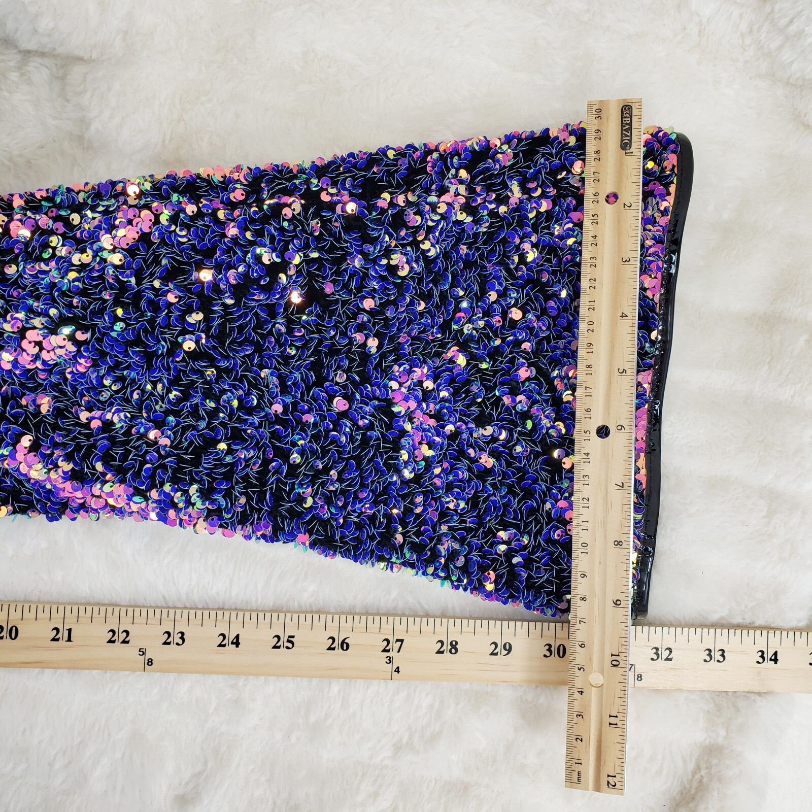 Other Adore 3020 Purple Multi Sequin High Heel Platform Thigh High Size US 11 / IT 41 - 6 Thumbnail