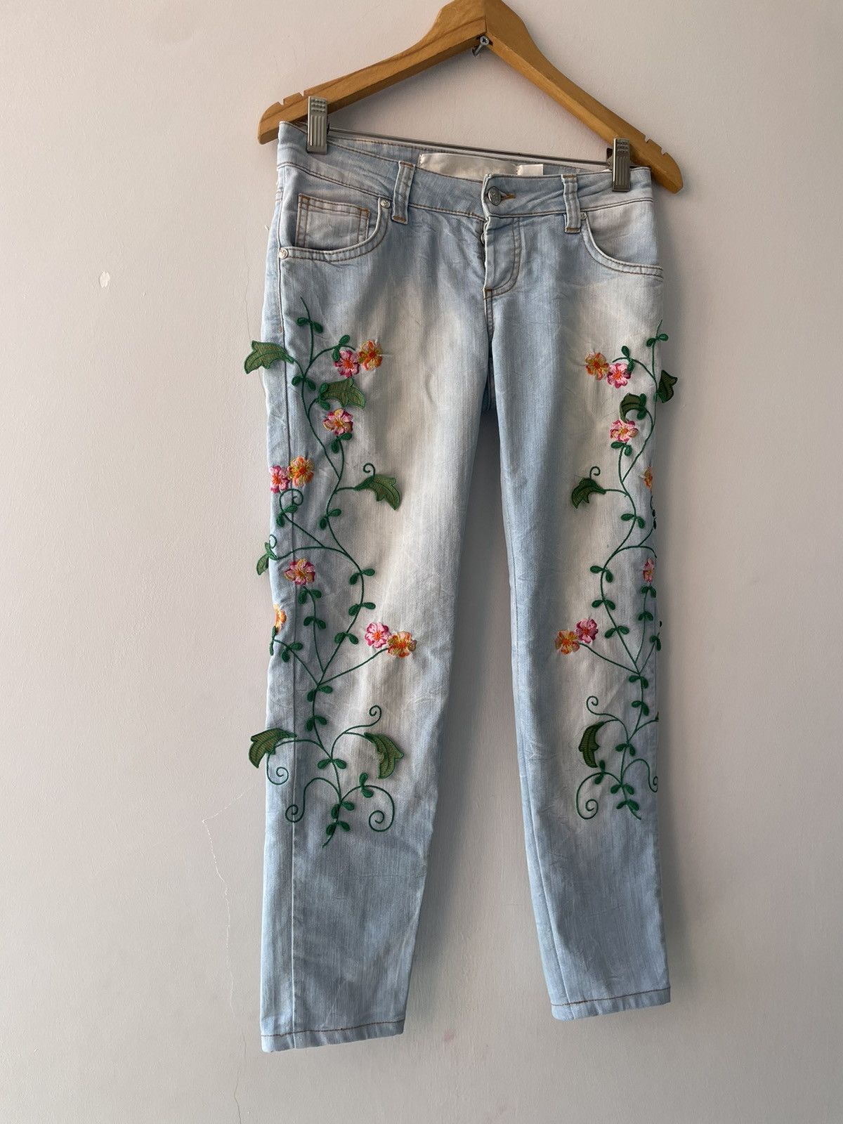Vintage Parisian jean Size 24" / US 00 / IT 34 - 10 Thumbnail