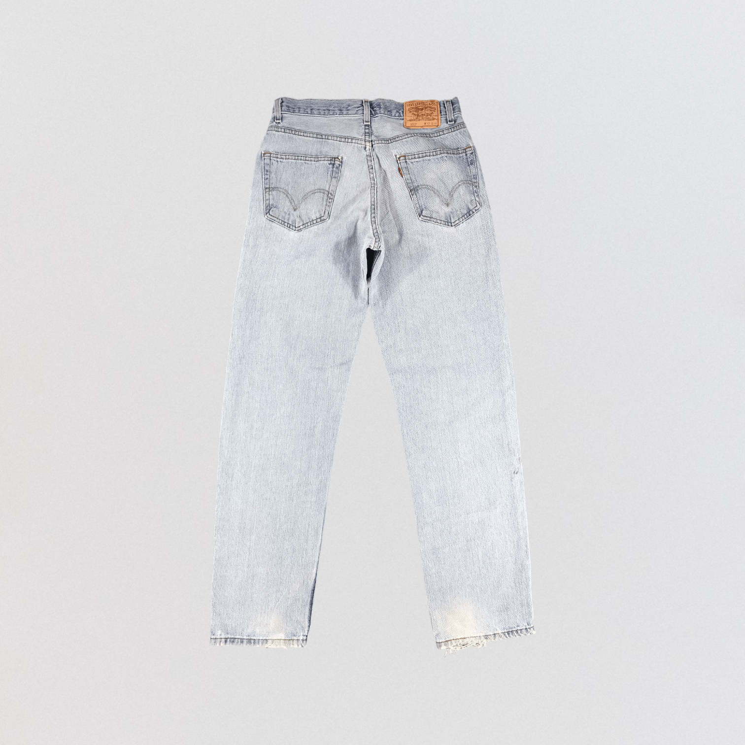 Levi's × Vintage Vintage Light Wash Levis Jeans Lot 550-JM818 Size US 31 - 2 Thumbnail