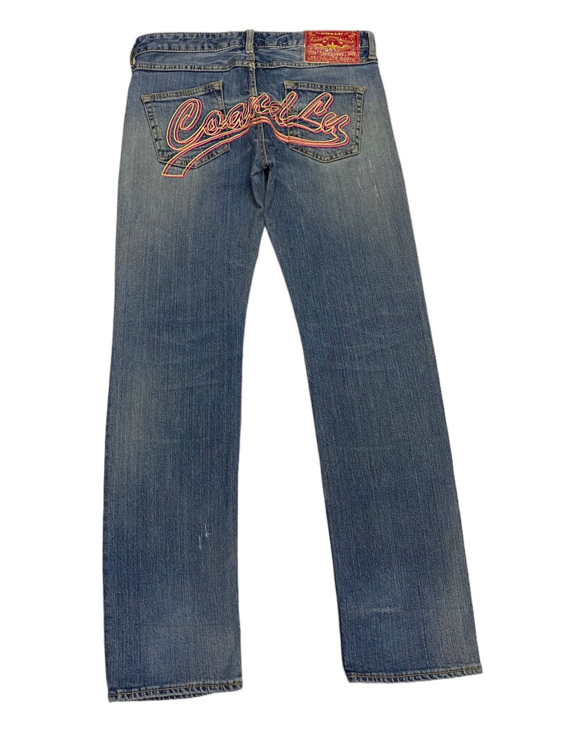 Kapital VINTAGE CO&LU EMBROIDERY DISTRESSED DENIM JEANS Size US 32 / EU 48 - 5 Thumbnail
