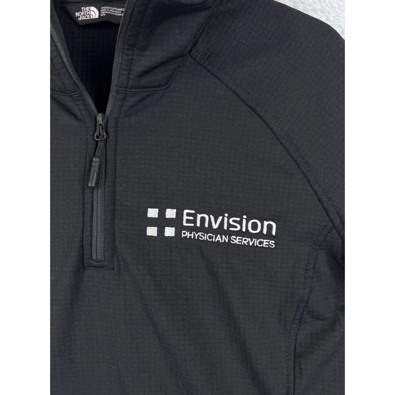 The North Face The North Face Hoodie Women M Black Lightweight 1/4 Zip Pullover Polyester Jersey Logo Size M / US 6-8 / IT 42-44 - 6 Thumbnail