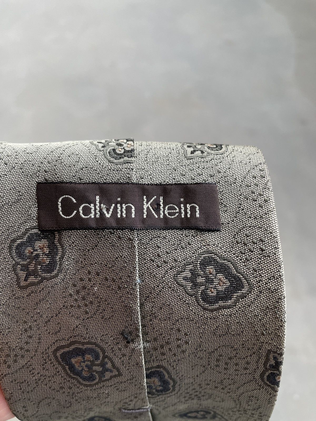 Calvin Klein CALVIN KLEIN TIE Size ONE SIZE - 4 Thumbnail