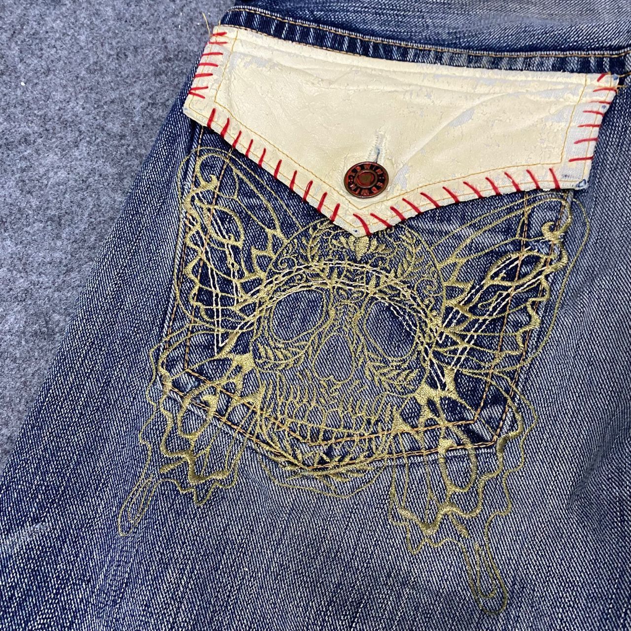 Edwin 💥Best Offer💥Vintage Edwin X Square Dark Distressed Denim Size US 36 / EU 52 - 16 Thumbnail