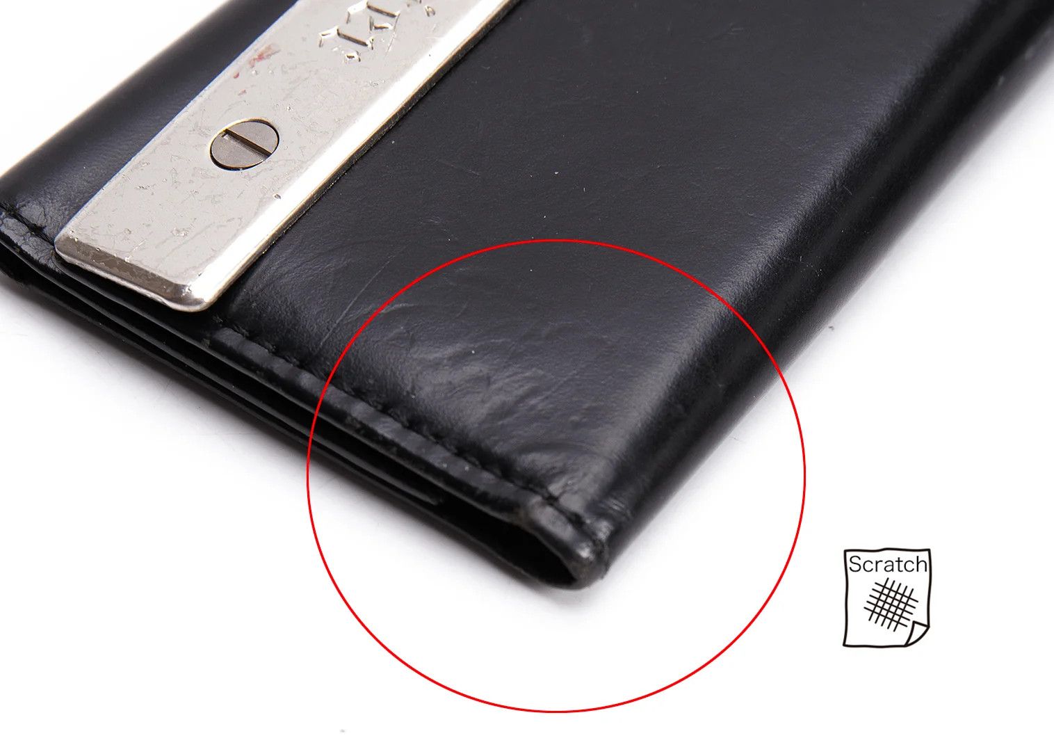 Jean Paul Gaultier Metal Plate Key Case in Black Size ONE SIZE - 8 Thumbnail