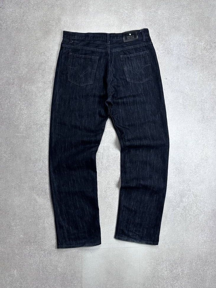 Versace Vintage Versace Medusa Baggy Y2K Jeans Eur 38 Size US 38 / EU 54 - 1 Thumbnail