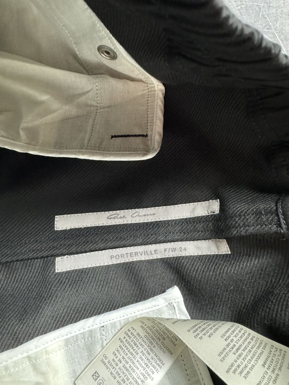 Rick Owens Rick Owens Porterville Wide Leg Cargo Bela Pants in Black Size US 36 / EU 52 - 10 Thumbnail