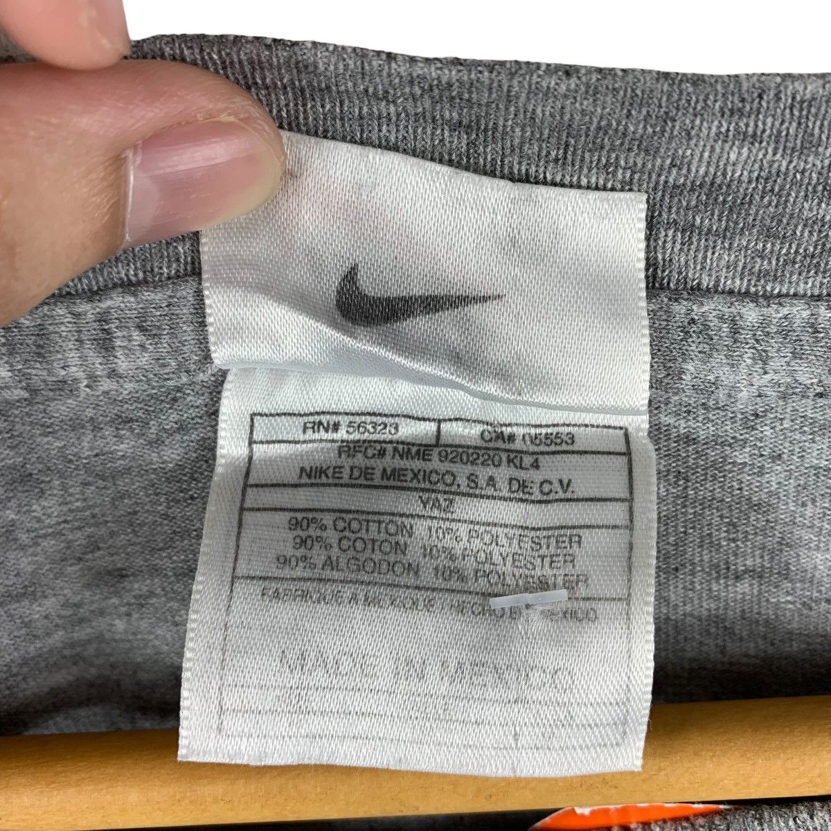 Nike × Vintage Vintage NIKE just do it big spellout back hit tee Size US L / EU 52-54 / 3 - 11 Thumbnail