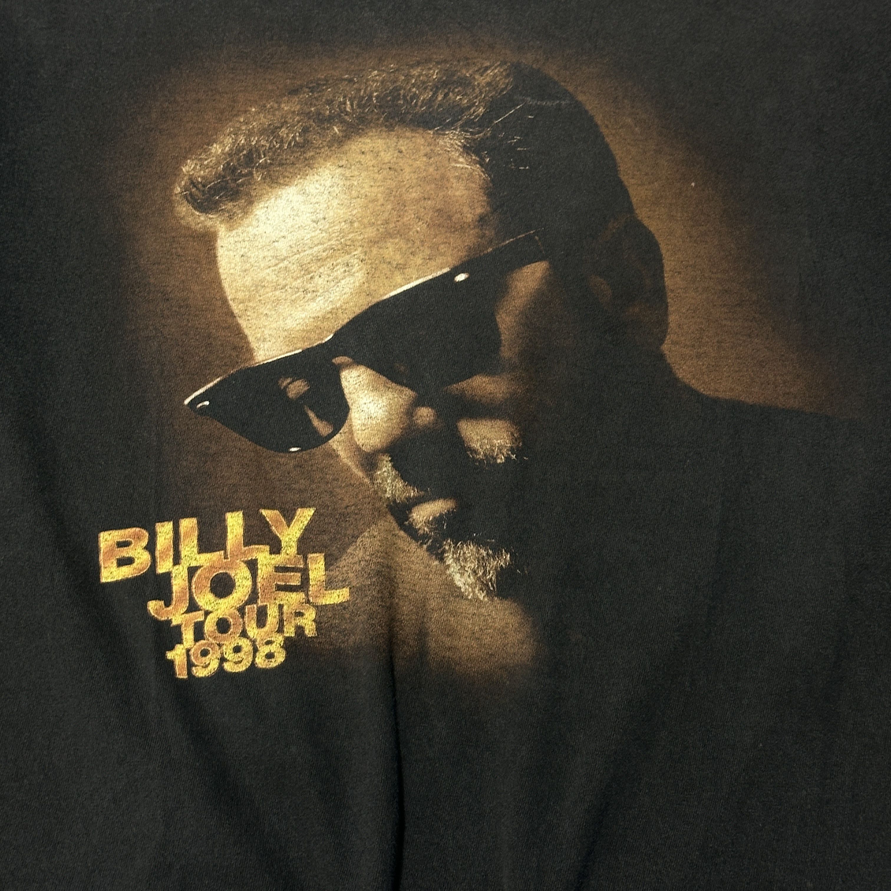 eS Vintage Billy Joel 1998 Tour Graphic T-Shirt Size XL 90s Salem RARE Size US XL / EU 56 / 4 - 2 Thumbnail