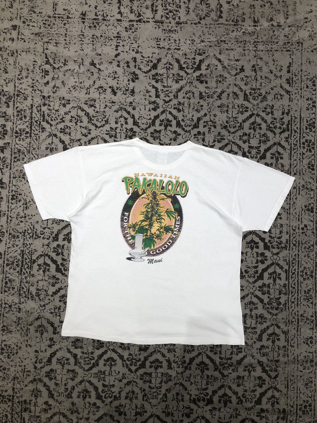 Vintage Hawaiian Pakalolo Maui T-Shirt Size US XL / EU 56 / 4 - 1 Thumbnail