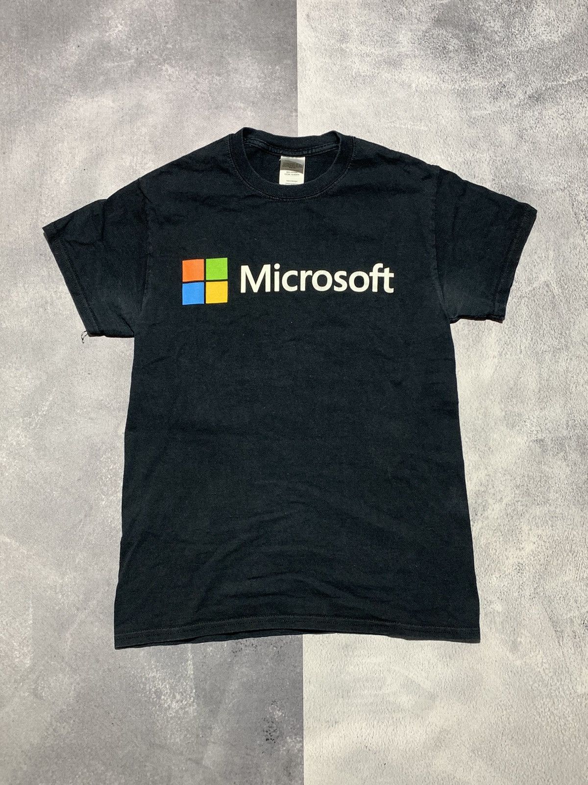 Other Vintage Y2K Microsoft faded tee big logo style size S Size US S / EU 44-46 / 1 - 1 Thumbnail