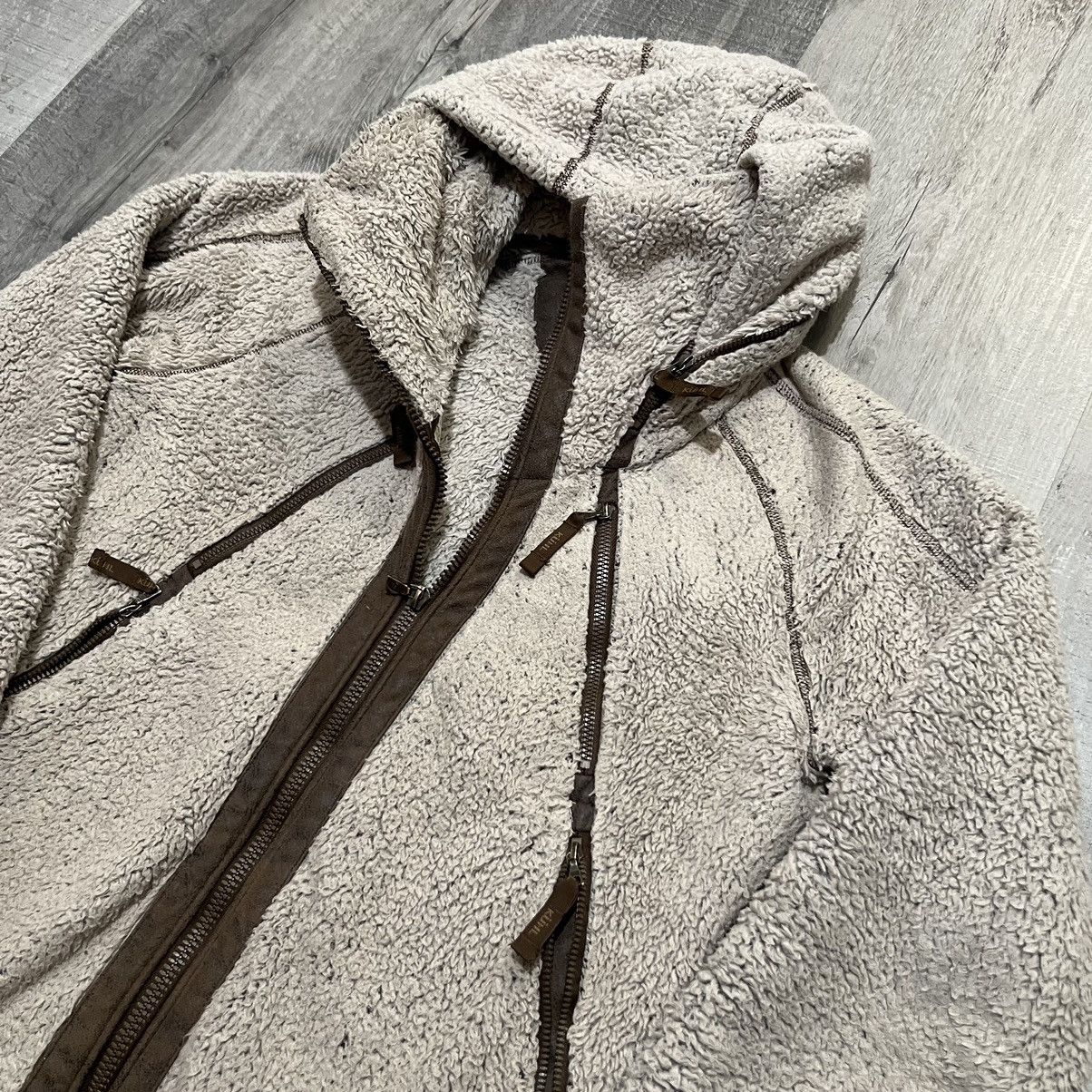Kuhl Kuhl Flight Jacket Deep Pile Fleece Full Zip Stone Beige Size S / US 4 / IT 40 - 3 Thumbnail