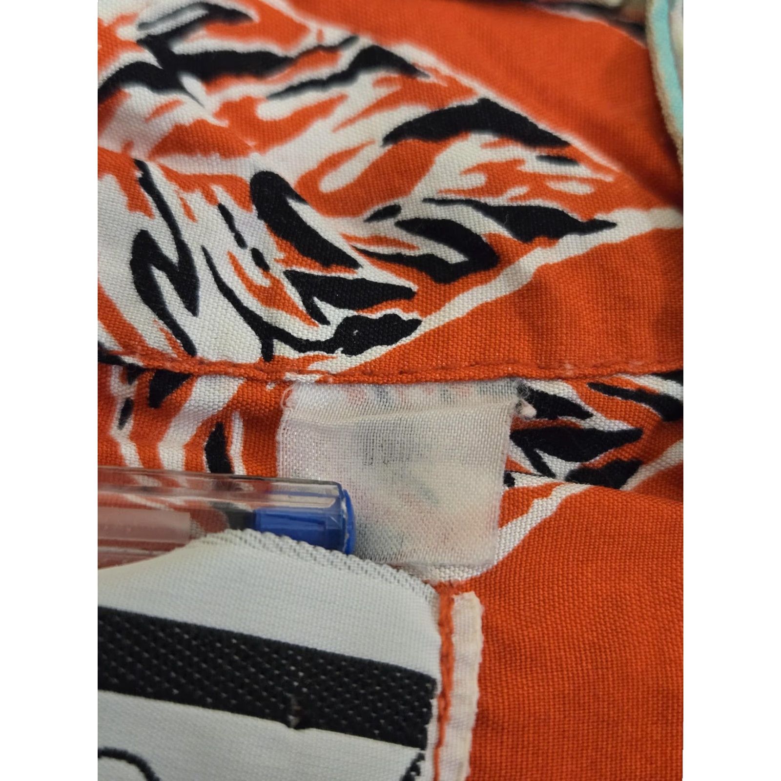 ALOHAS VINTAGE The Beach Boys Designs Shirt Mens XL Orange Hawaiian Aloha Bamboo 90s Size US XXL / EU 58 / 5 - 5 Thumbnail