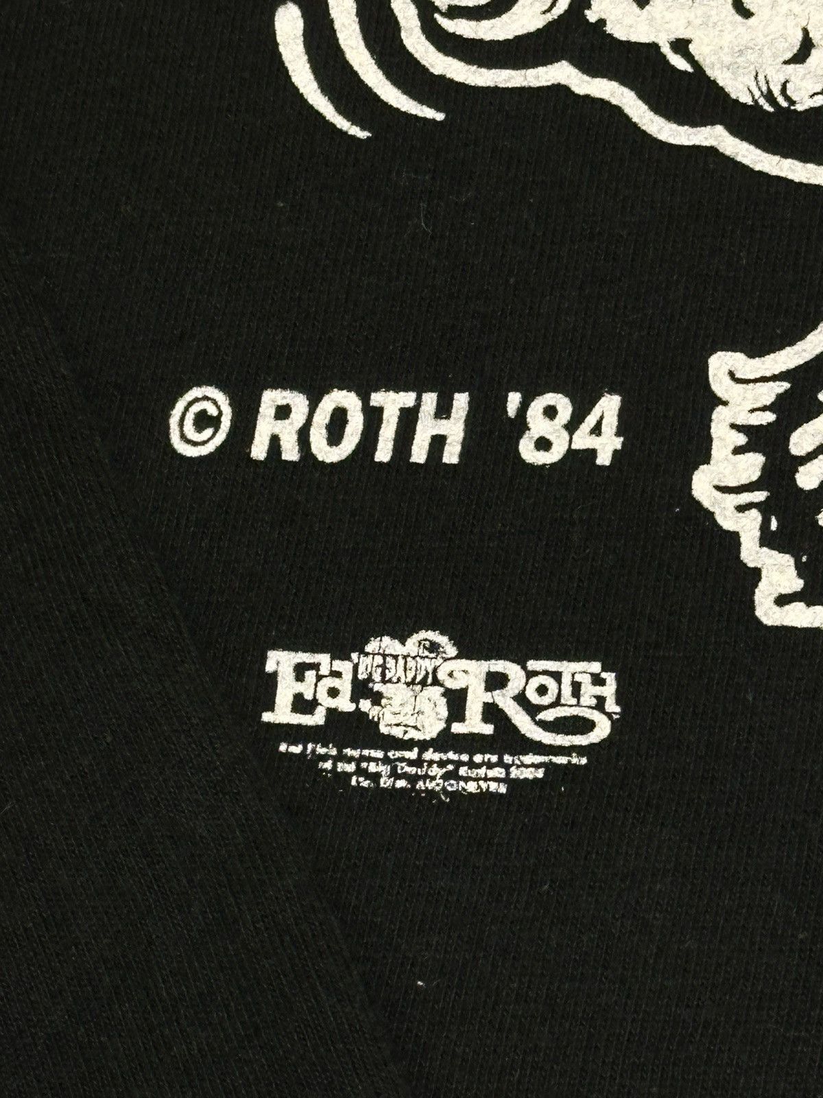 Other Rat Fink Ed Roth T-shirt with a white graphic print. Size US XL / EU 56 / 4 - 6 Thumbnail