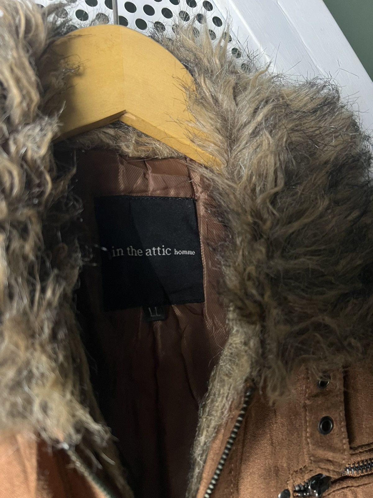 Japanese Brand In The Attic Biker Jacket Fur Collar Iswn Lgb Vkei Style Size US M / EU 48-50 / 2 - 5 Thumbnail