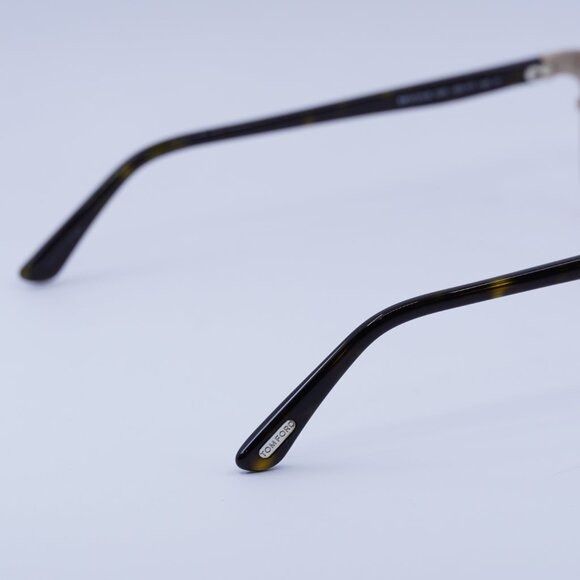 Tom Ford Tom Ford FT5733-B 028 Eyeglasses Gold 53mm Rectangle Frame Size ONE SIZE - 8 Thumbnail