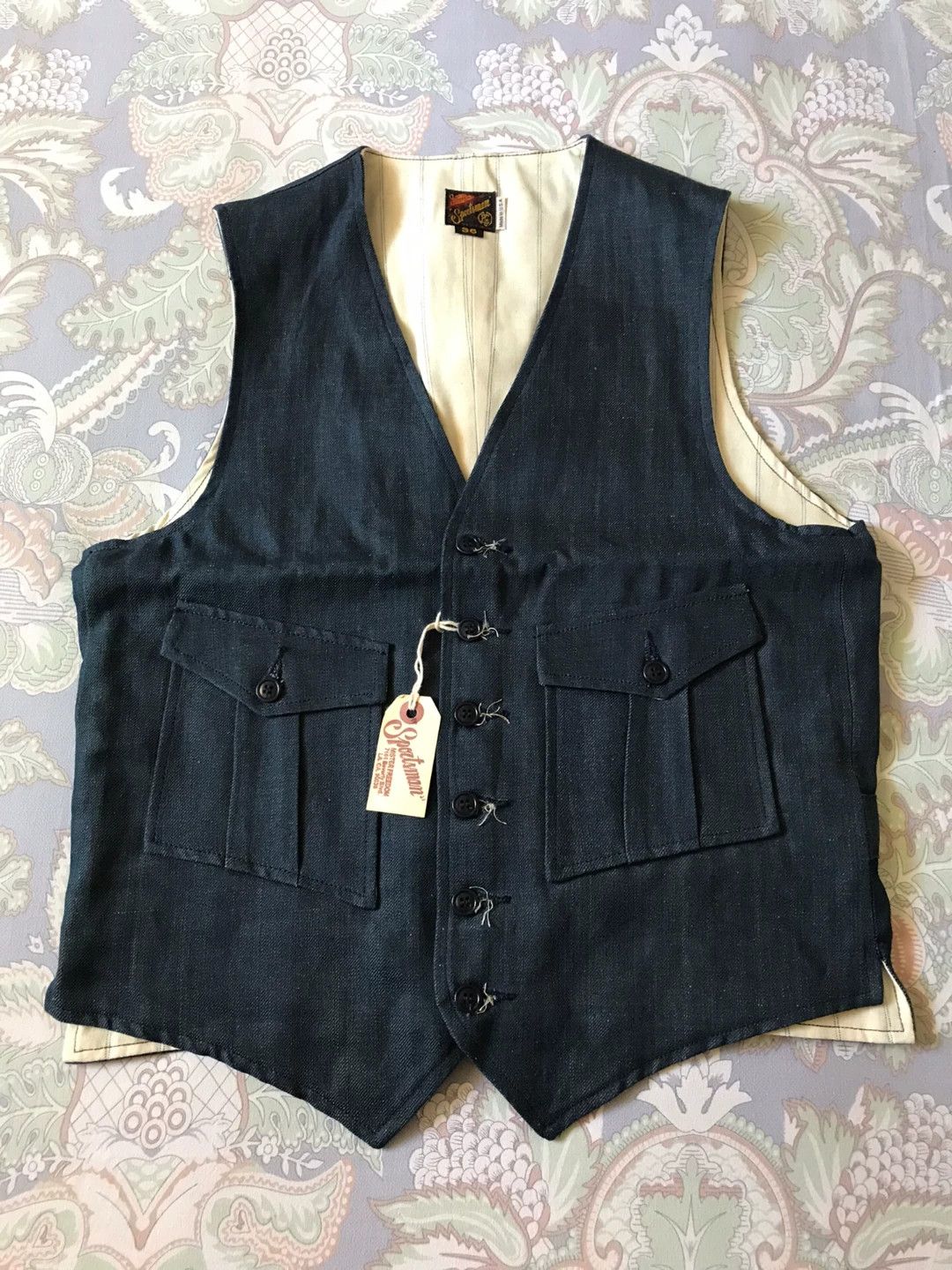 Mister Freedom Mister Freedom Cotton-Linen Casual Vest Size US M / EU 48-50 / 2 - 1 Thumbnail