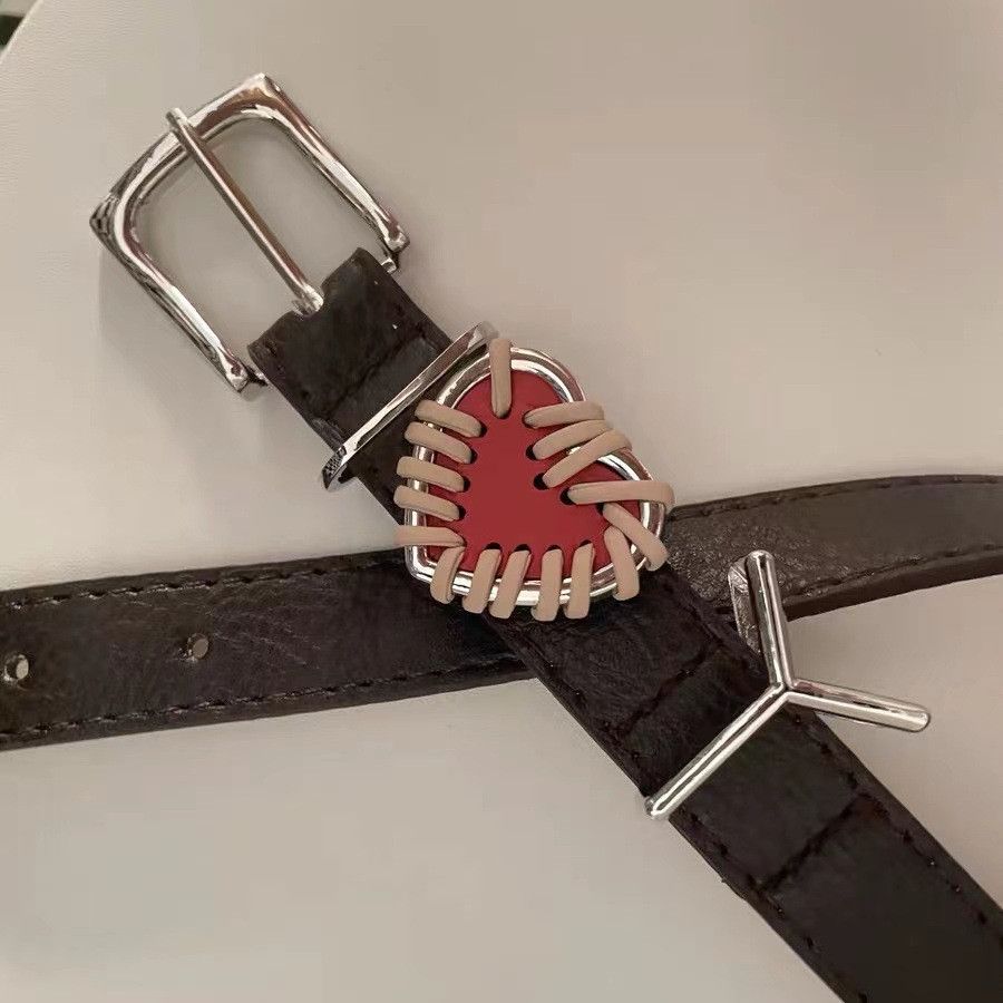 Designer × Vintage Red Heart Belt Size ONE SIZE - 4 Thumbnail