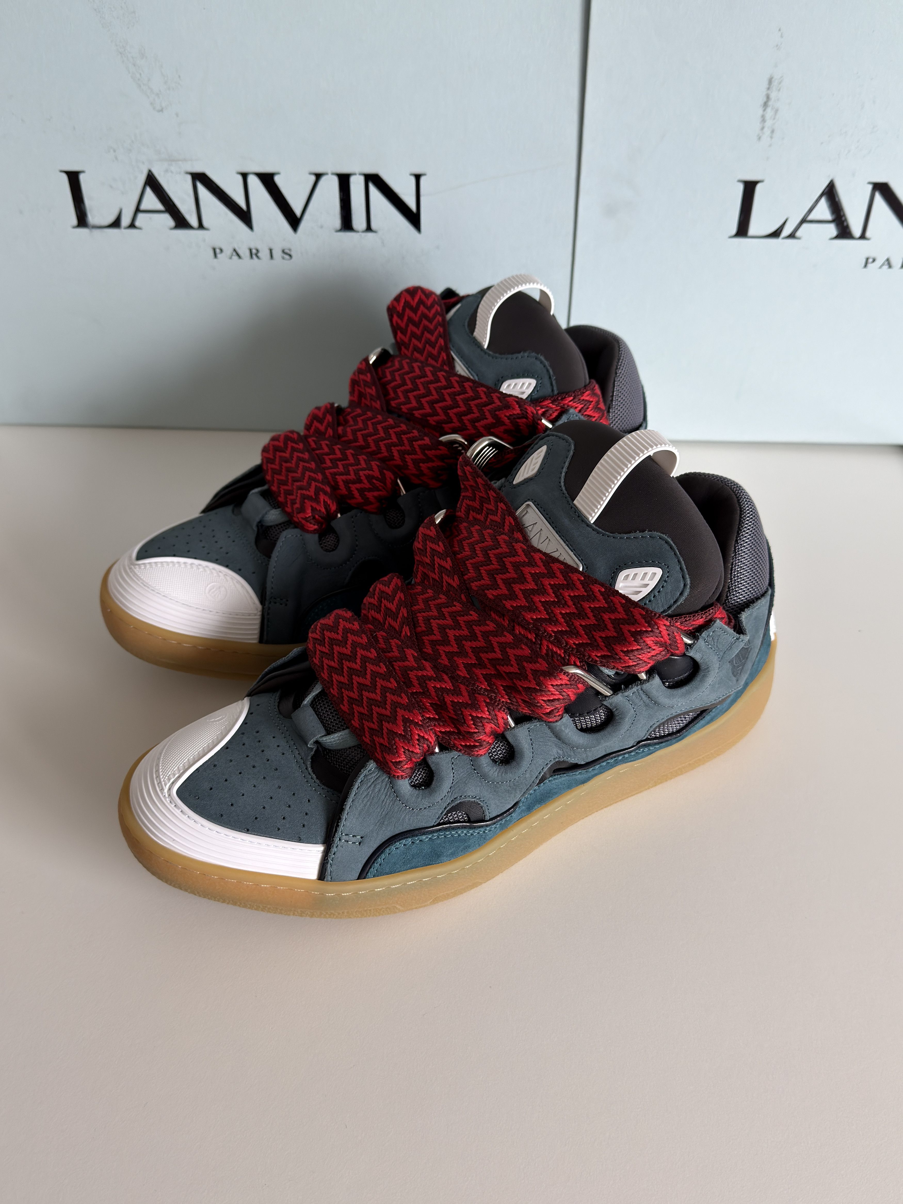 Lanvin Lanvin Curb Sneakers Size US 12 / EU 45 - 3 Thumbnail
