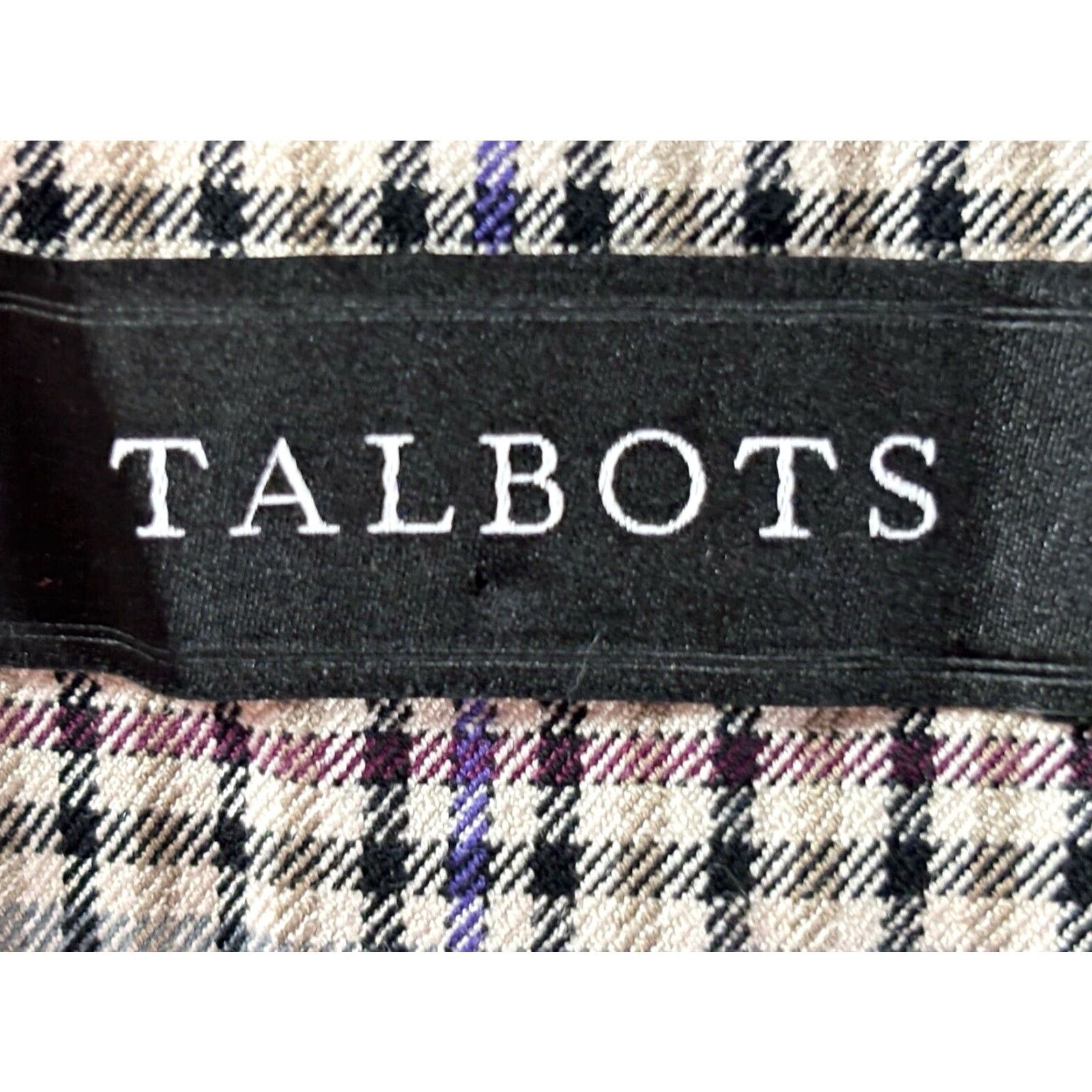 Talbots NEW Talbots Chatham Plaid Ankle Pants 24W Plus Women's Career Stretch Multicolor Size 42" / US 20 - 7 Thumbnail