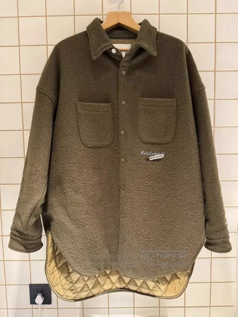 READYMADE Ready Made Fleece Lined Wool Jacket Size US S / EU 44-46 / 1 - 1 Thumbnail