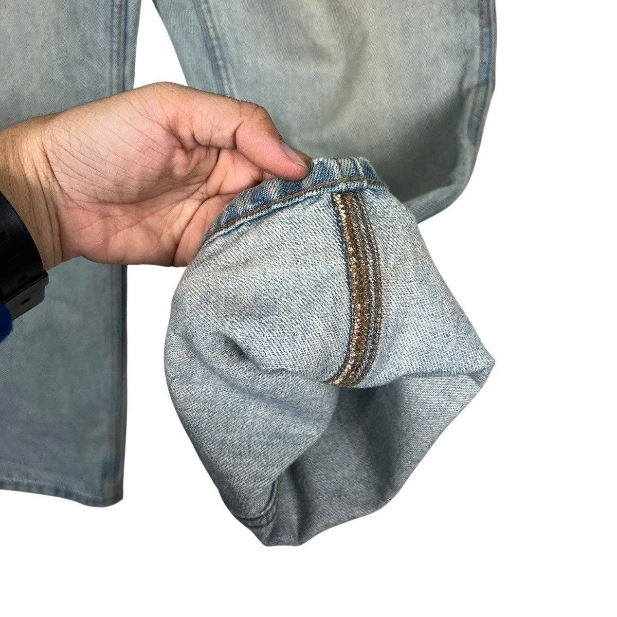 Lemaire × Uniqlo Vintage Uniqlo X Lemaire Denim Jeans Size US 30 / EU 46 - 12 Thumbnail