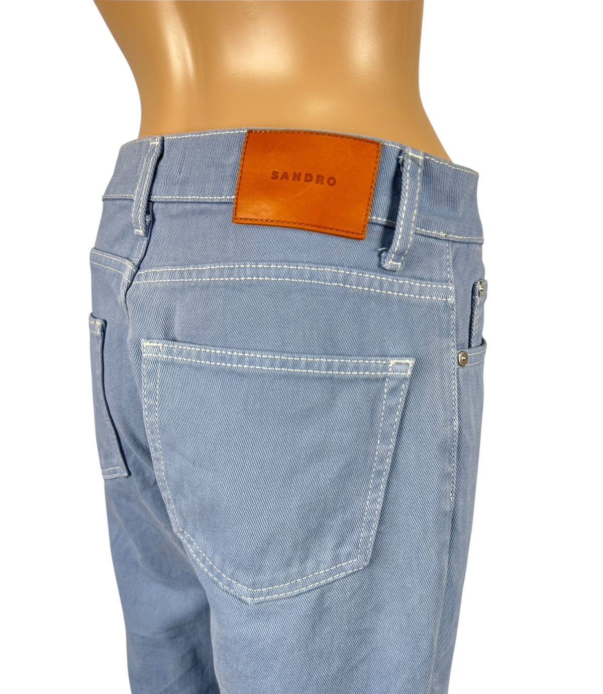 Sandro Sandro Paris Straight Jeans Womens size 27 Size 27" / US 4 / IT 40 - 7 Thumbnail