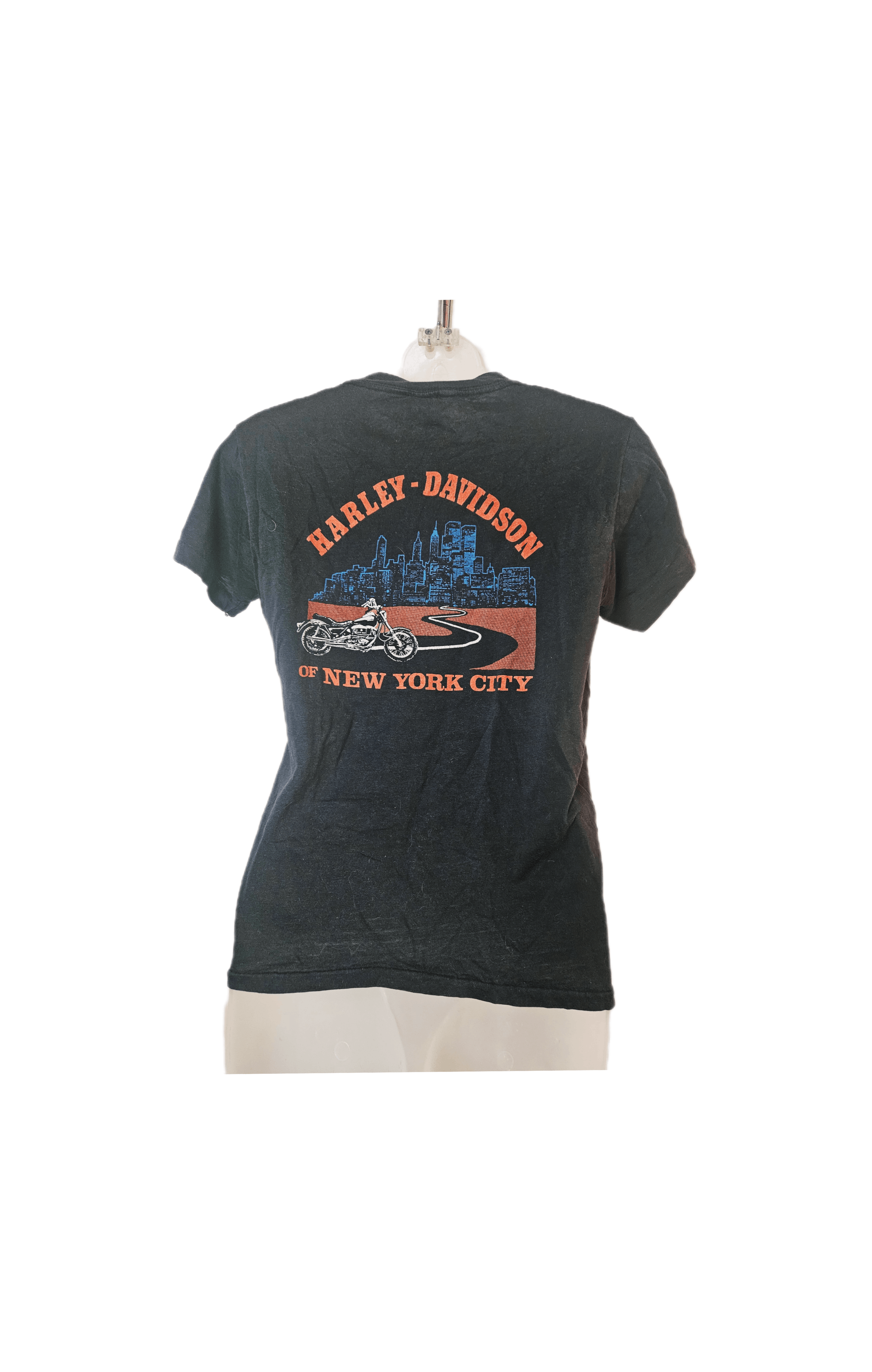 Harley Davidson Vintage 1983 Harley Davidson tshirt w/bleach stain Size S / US 4 / IT 40 - 2 Thumbnail