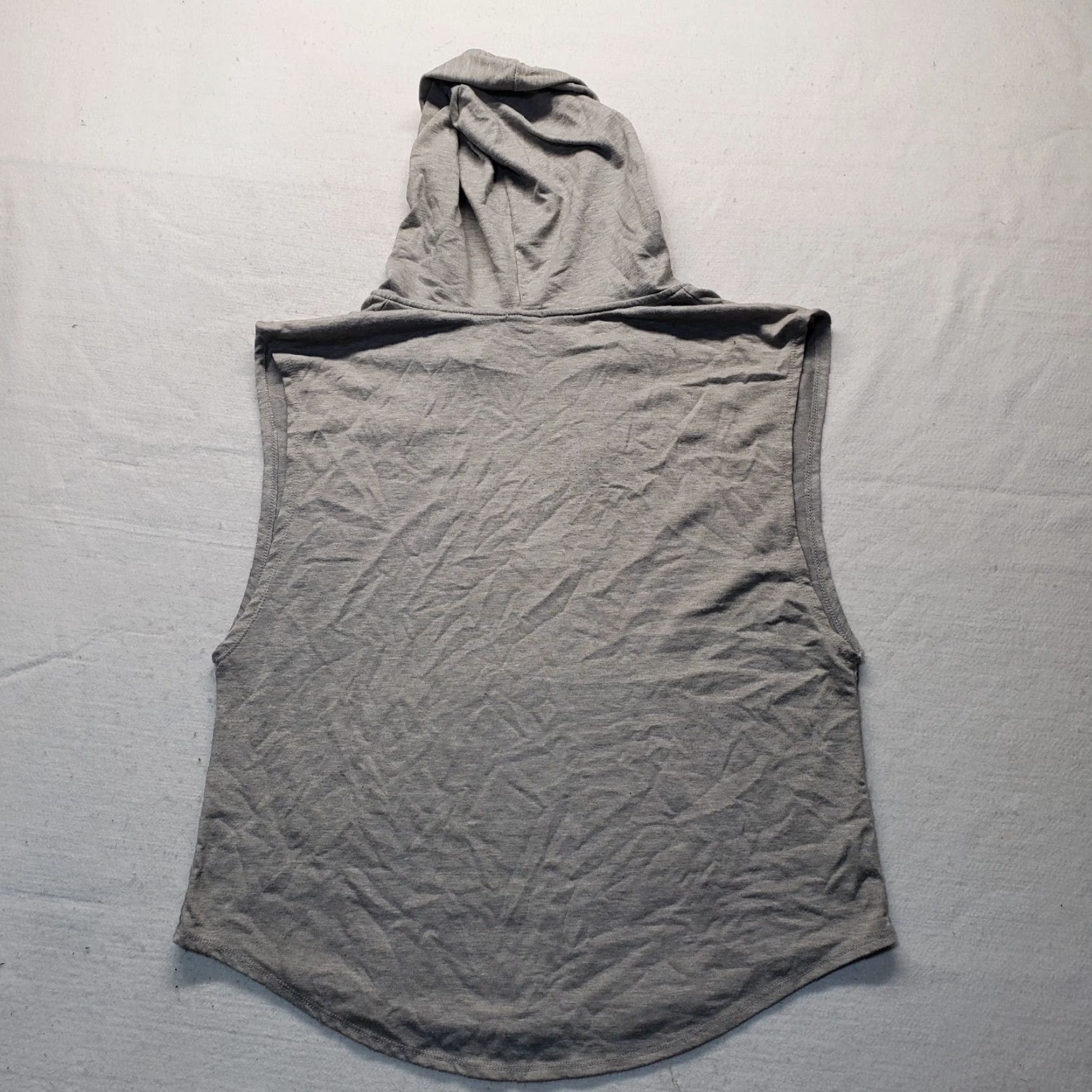 Vintage LA Clef Hoodie Adult Women's XL Gray Sleeveless Hooded Sweater Womens Size XL / US 12-14 / IT 48-50 - 6 Thumbnail